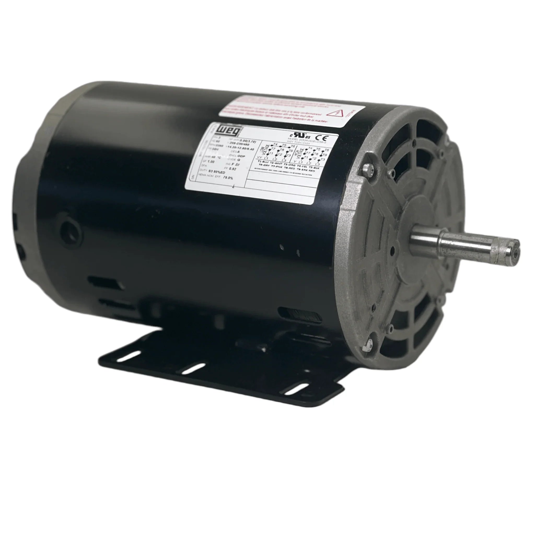 00536OS3ECD56-S Weg 3600RPM 3PH 208/230-460V 56H FR. General Purpose Motor