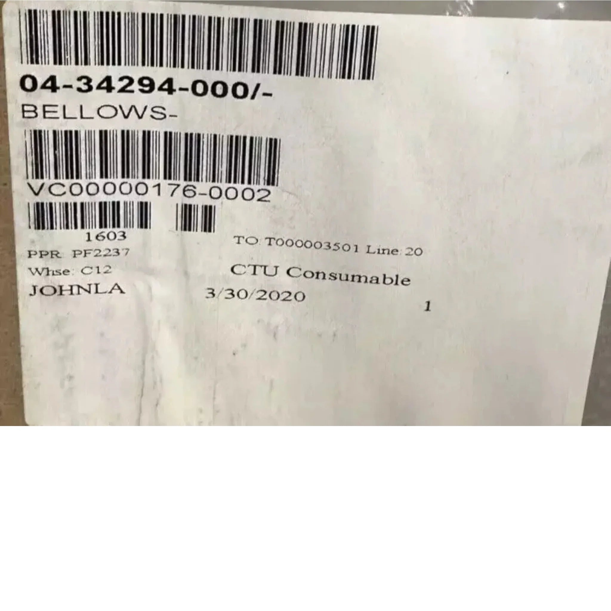 0434294000 Genuine Freightliner Long Bellows Exhaust Assembly