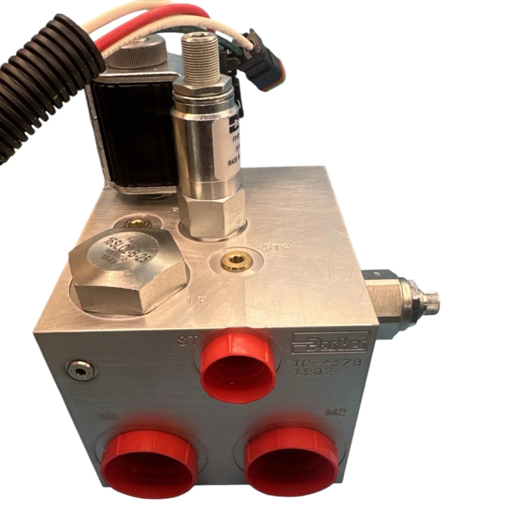 05 27618 000 Genuine Parker Hydraulic Control Manifold 12V