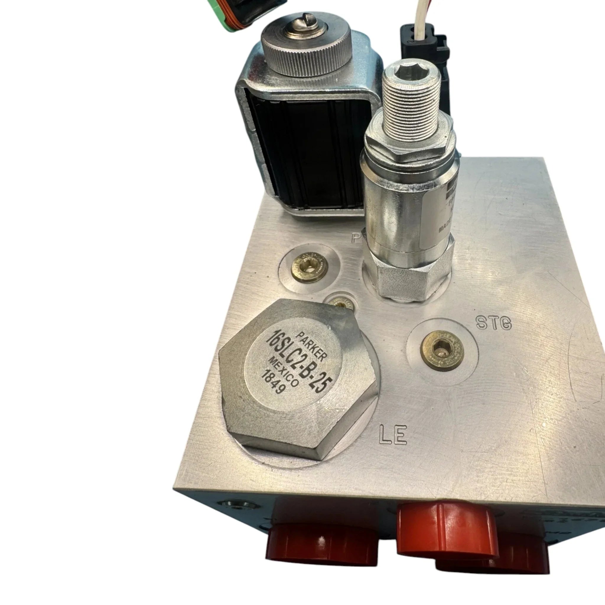 05 27618 000 Genuine Parker Hydraulic Control Manifold 12V