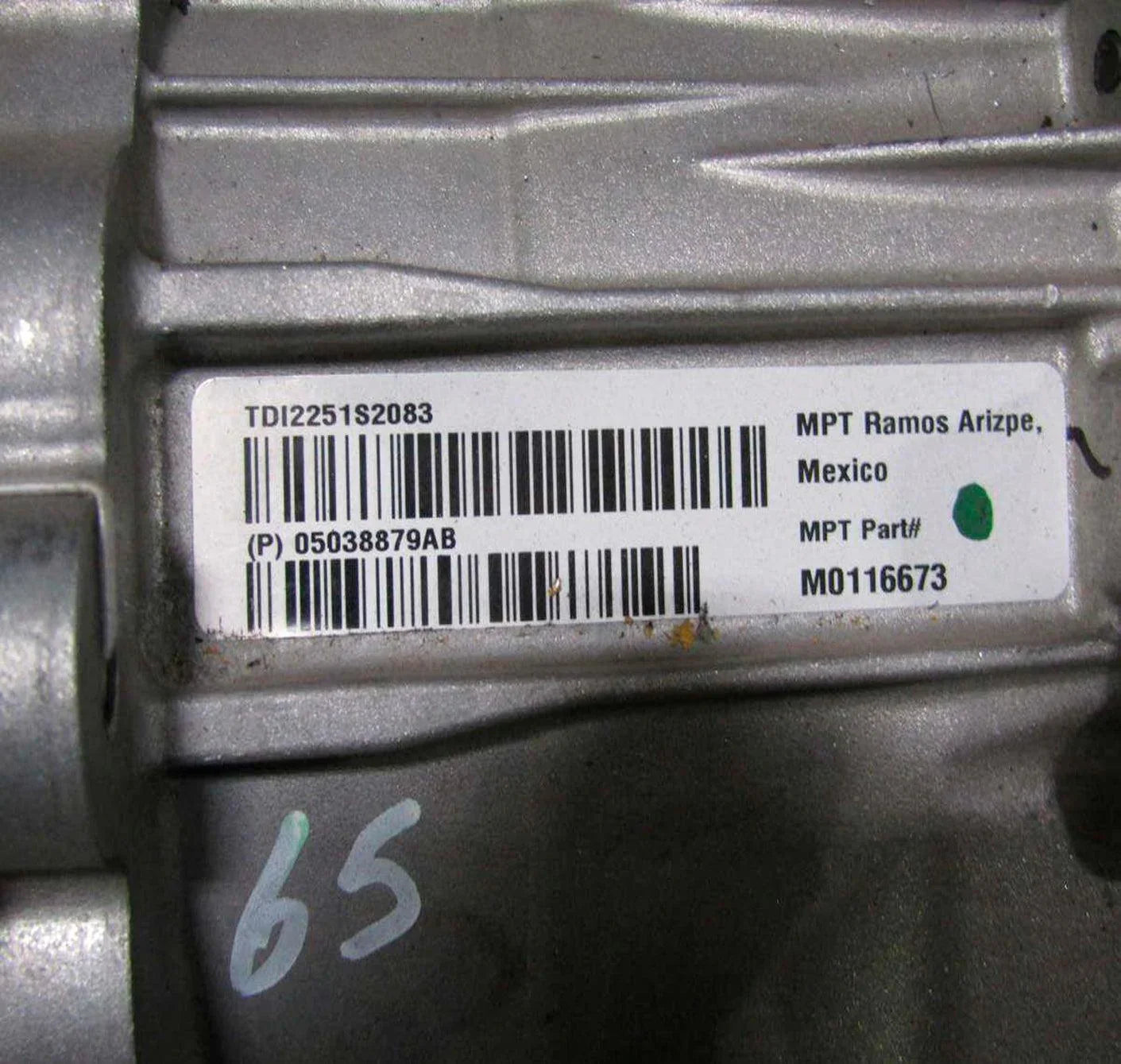 05038879Ab Genuine Mopar Transfer Case For Durango Grand Cherokee
