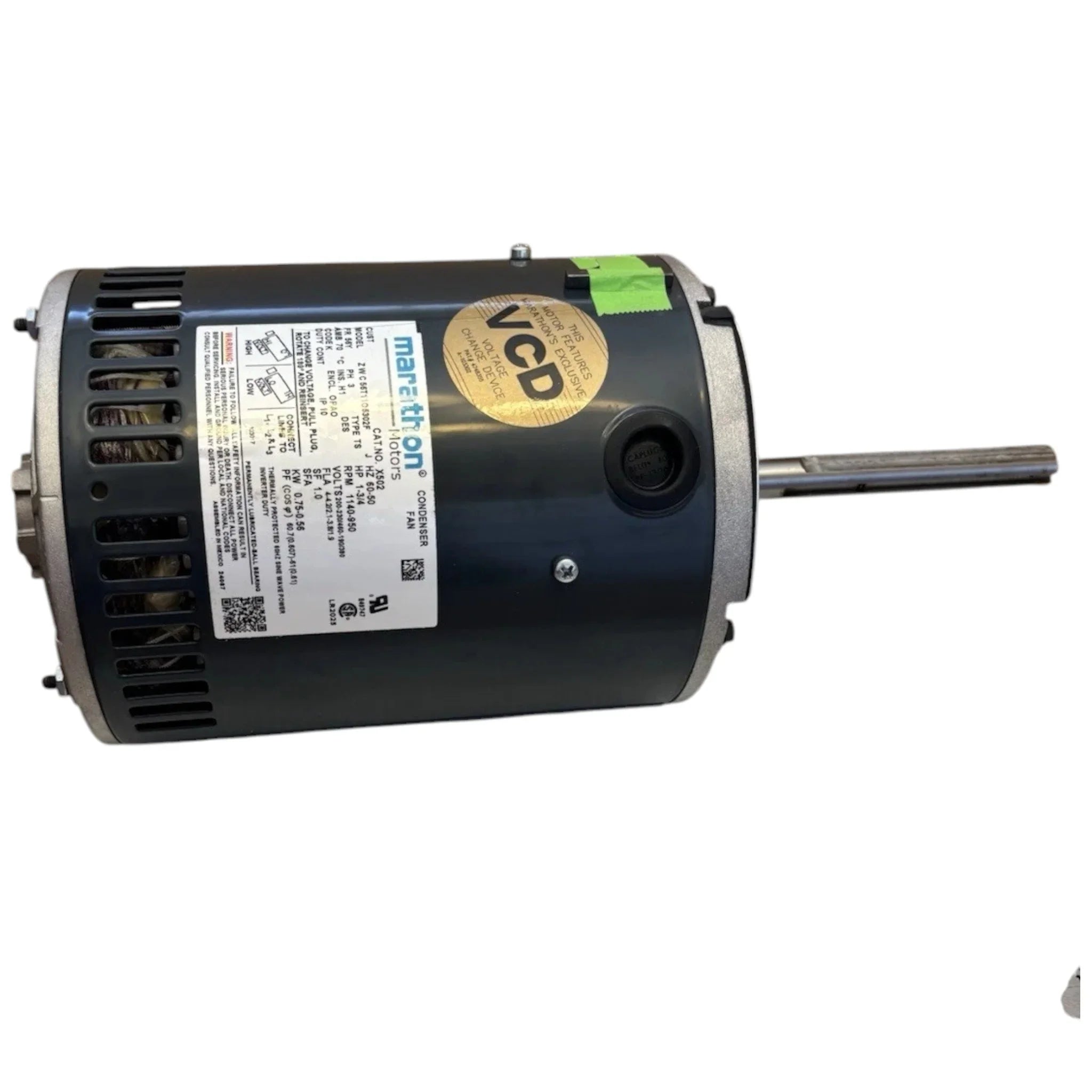 056T11O5302 Genuine Marathon Condenser Fan Motor X502