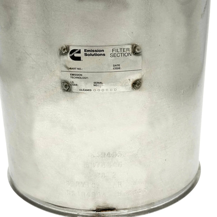 061794A0A Genuine Cummins DPF Diesel Particulate Filter