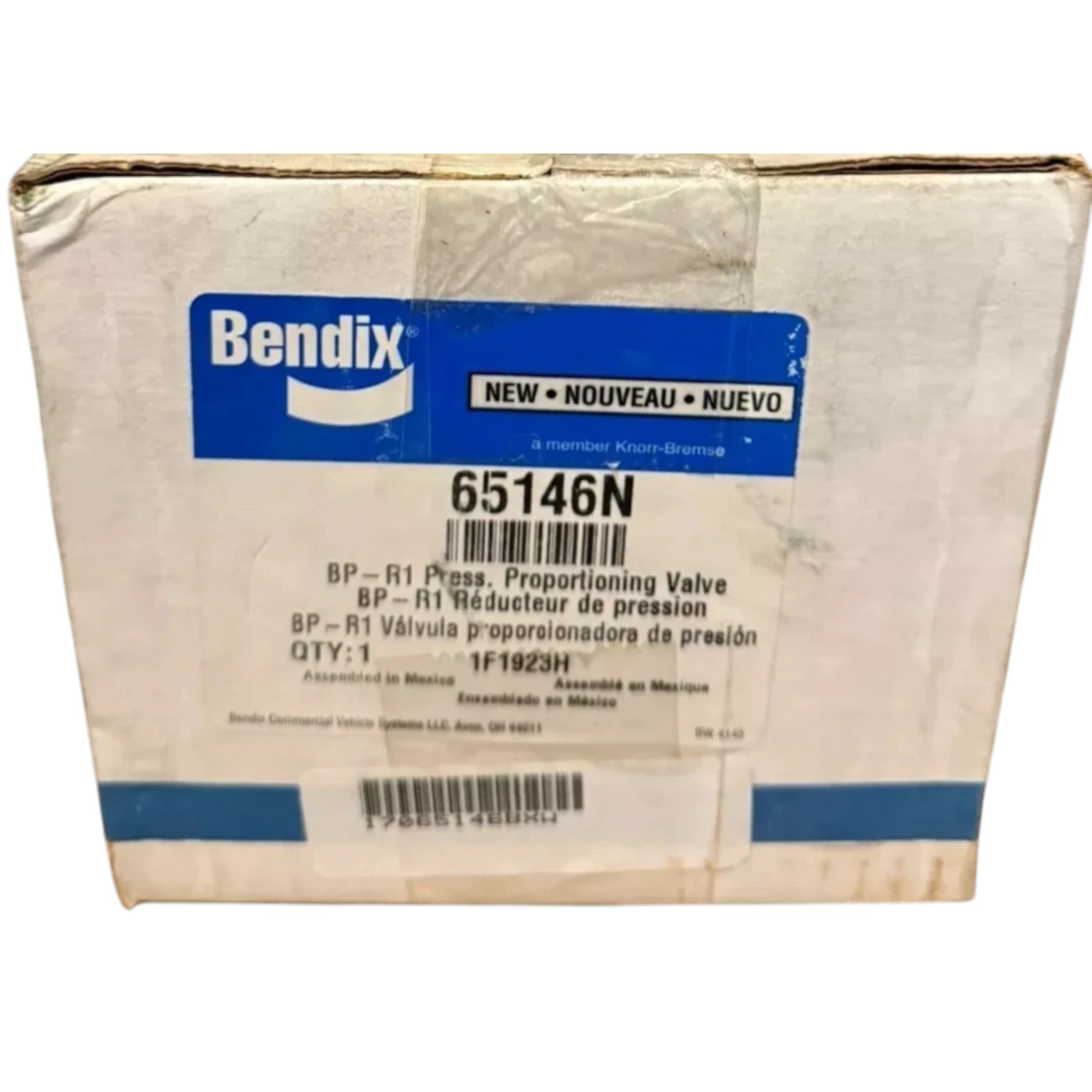 BW 65146N Genuine Bendix Air Brake Pressure Proportioning Valve