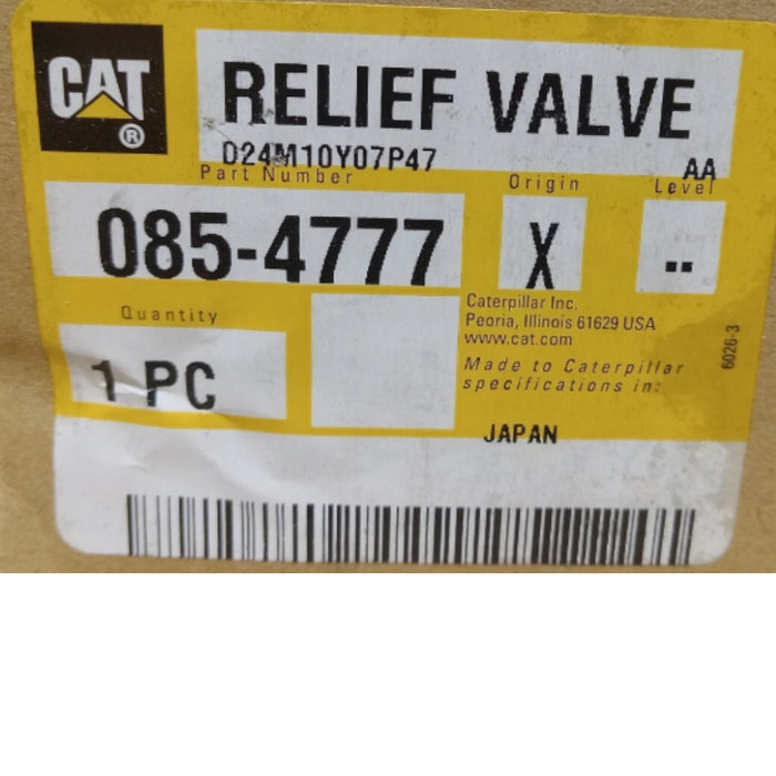 0854777 CAT Relief Valve