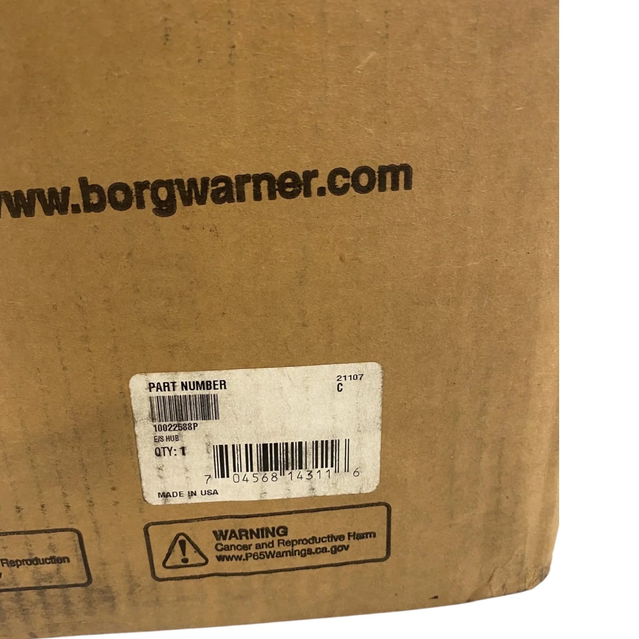 3807053 Genuine BorgWarner Fan Drive Pulley Hub