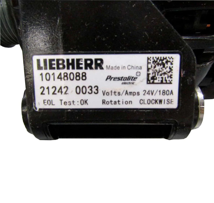 10148088 Genuine Liebherr Alternator 24V 180A