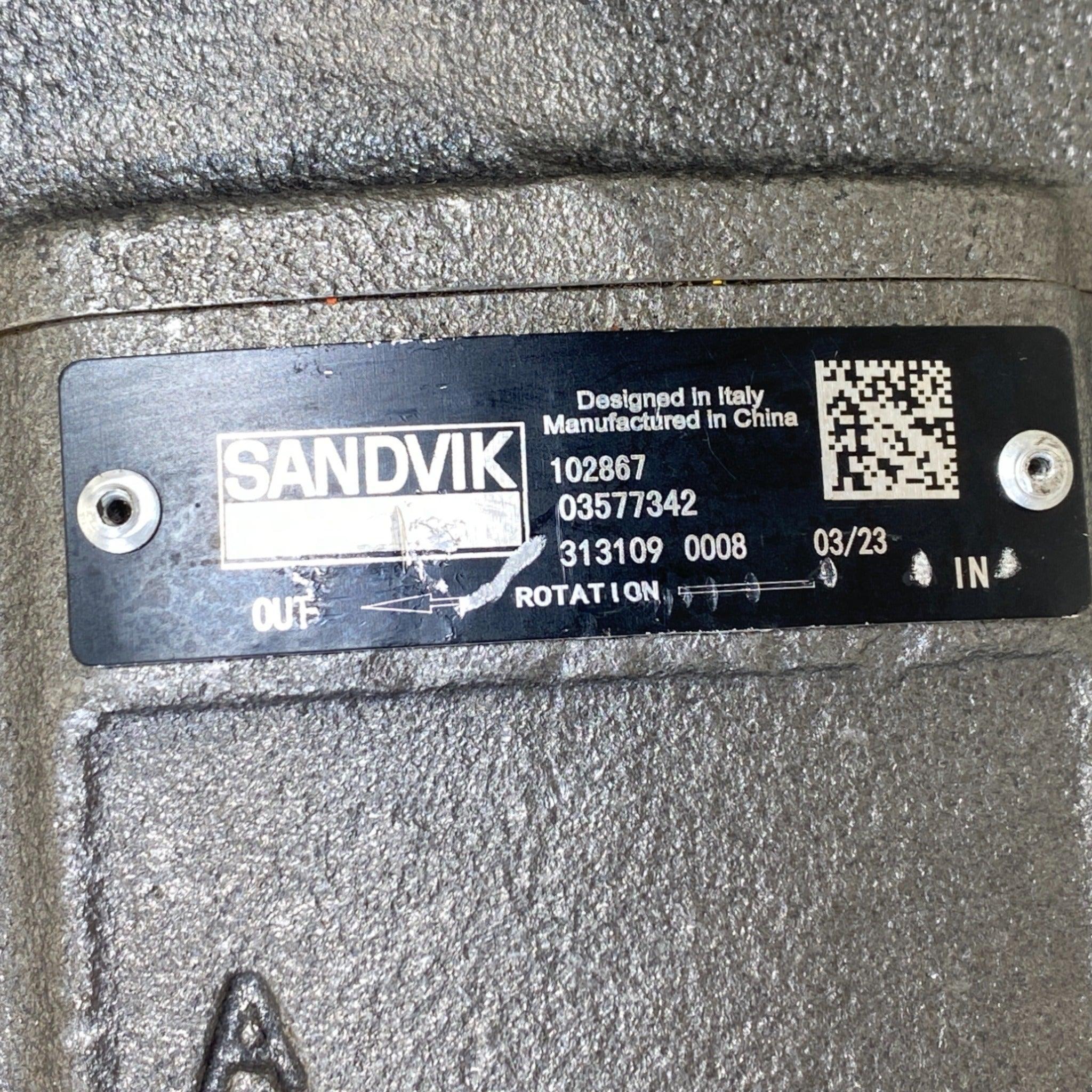 102867 Sandvik Hydraulic Pump