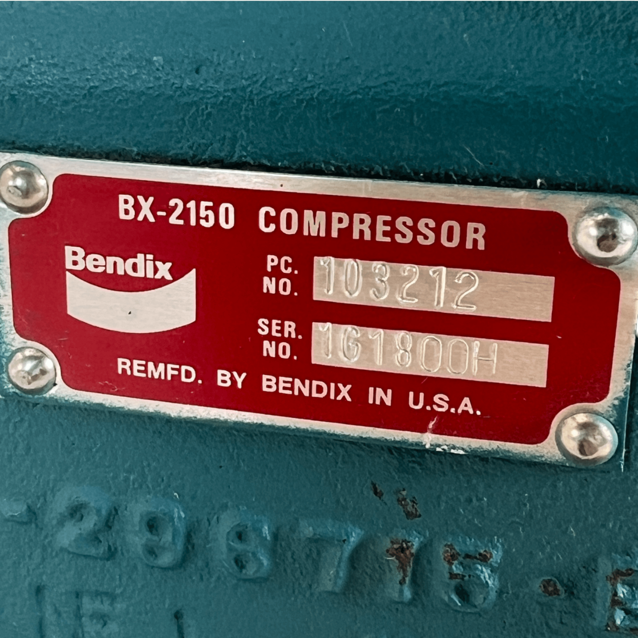 103212 Genuine Bendix Air Compressor BX-2150