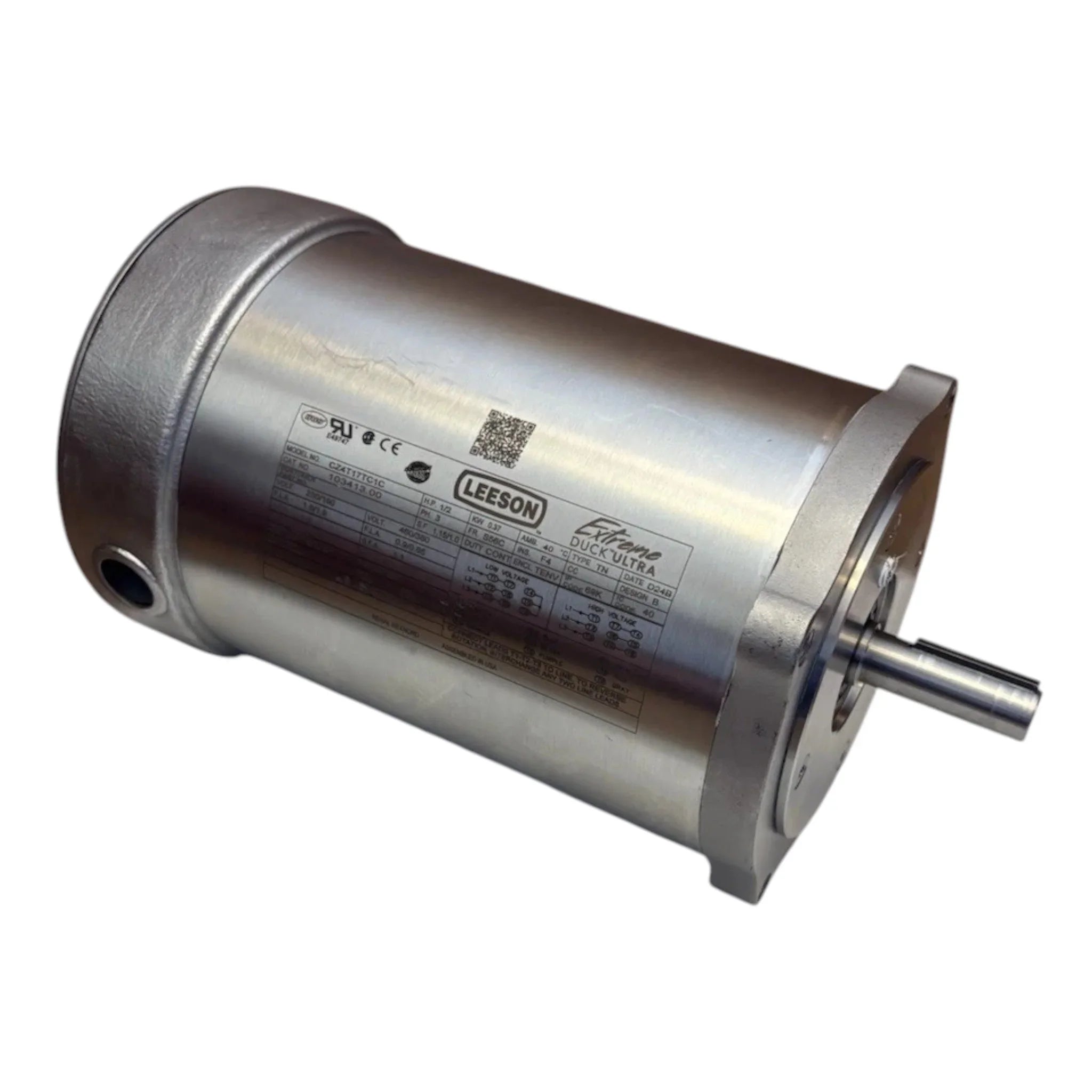 103413.00 Leeson Washdown Motor 208-230/460V