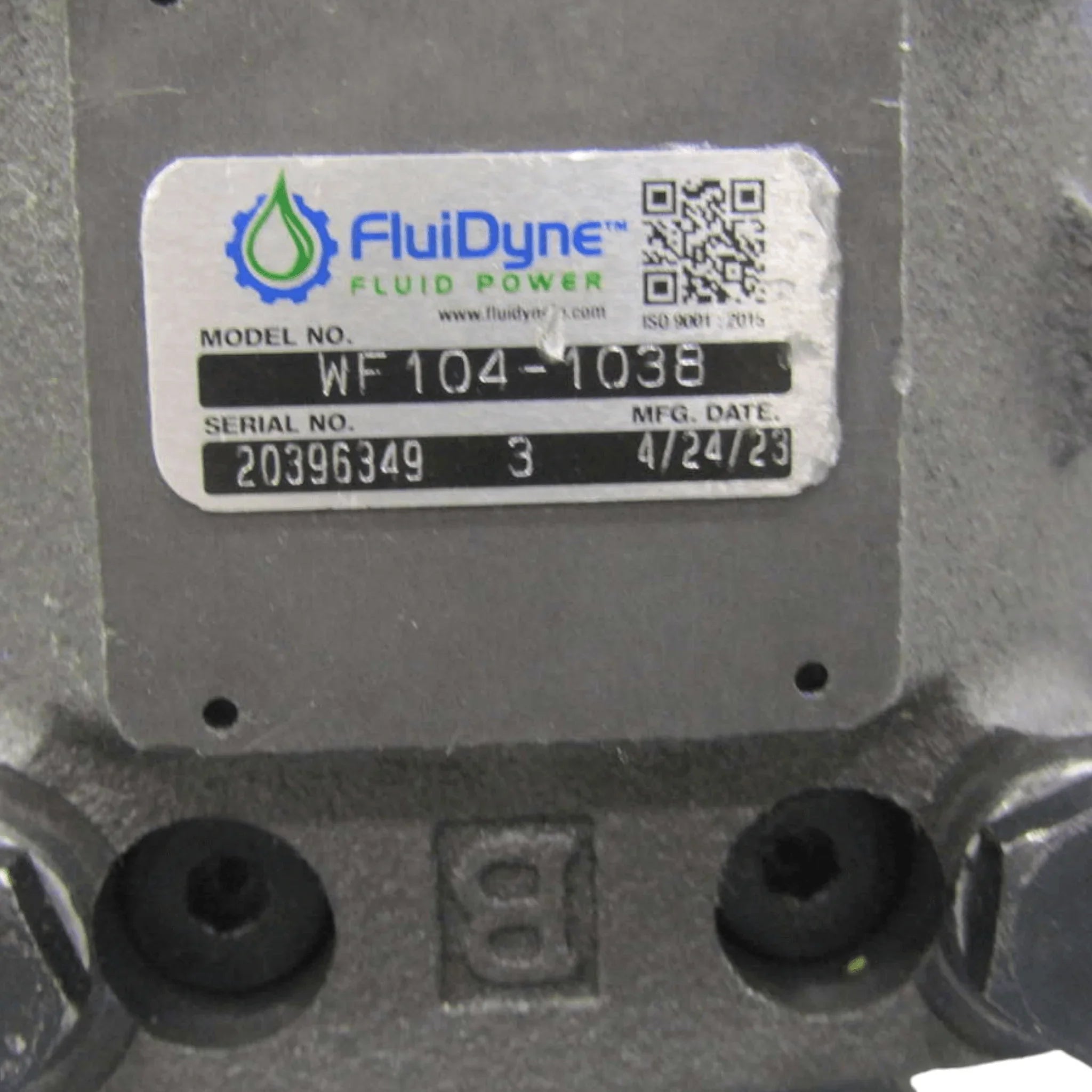 104-1038 Fluidyne Hydraulic Motor 104 Series