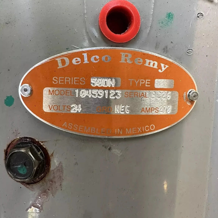 10459123 Genuine Delco Remy Alternator 24V 270A