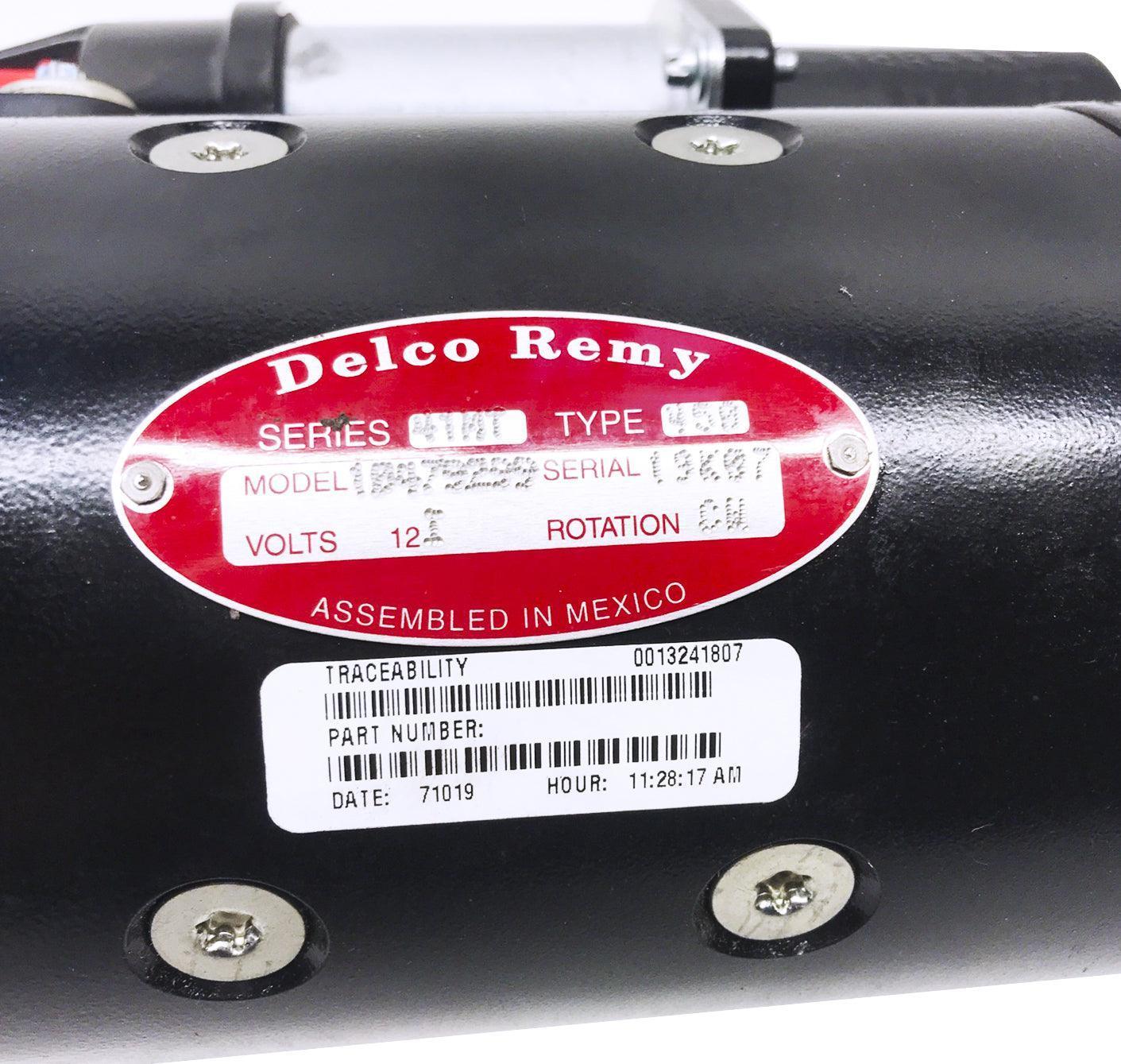 10479299 Genuine Delco Remy 12V Cw Starter Fits Various Industrial Applications