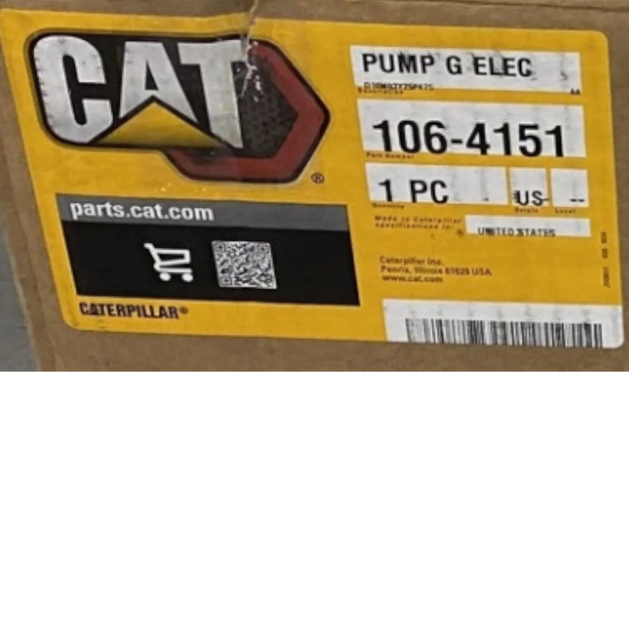 1064151 CAT Electric Pump Drive