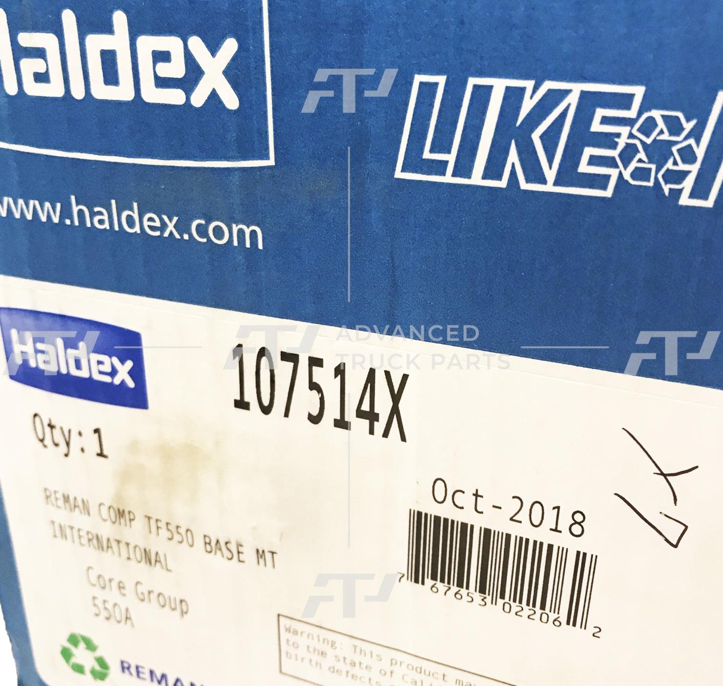 107514X Genuine Haldex® Air Compressor Tf550 4 Hole Base Mount For International - ADVANCED TRUCK PARTS