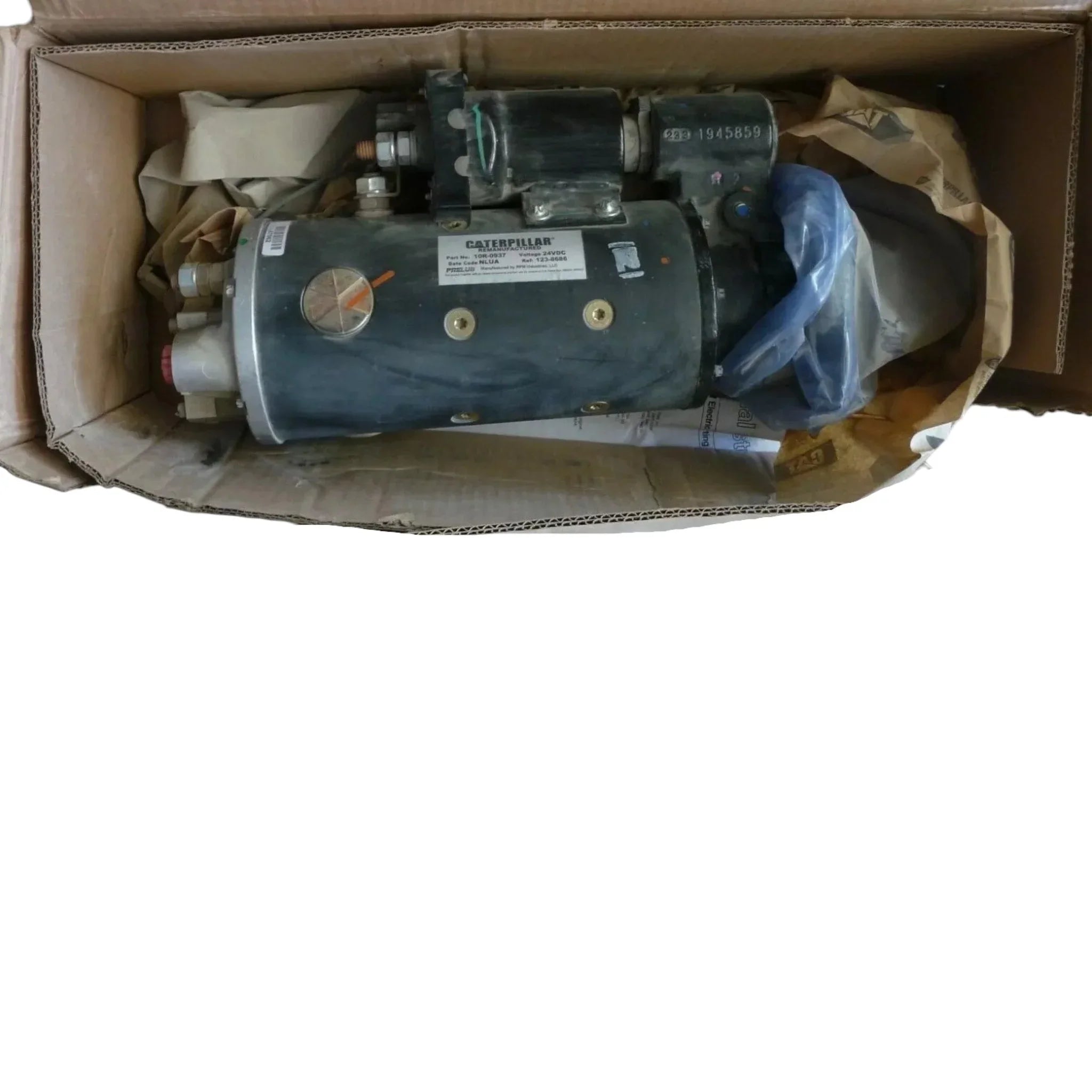 10R-0937 CAT Reman 24 Volt Electric Starter Motor