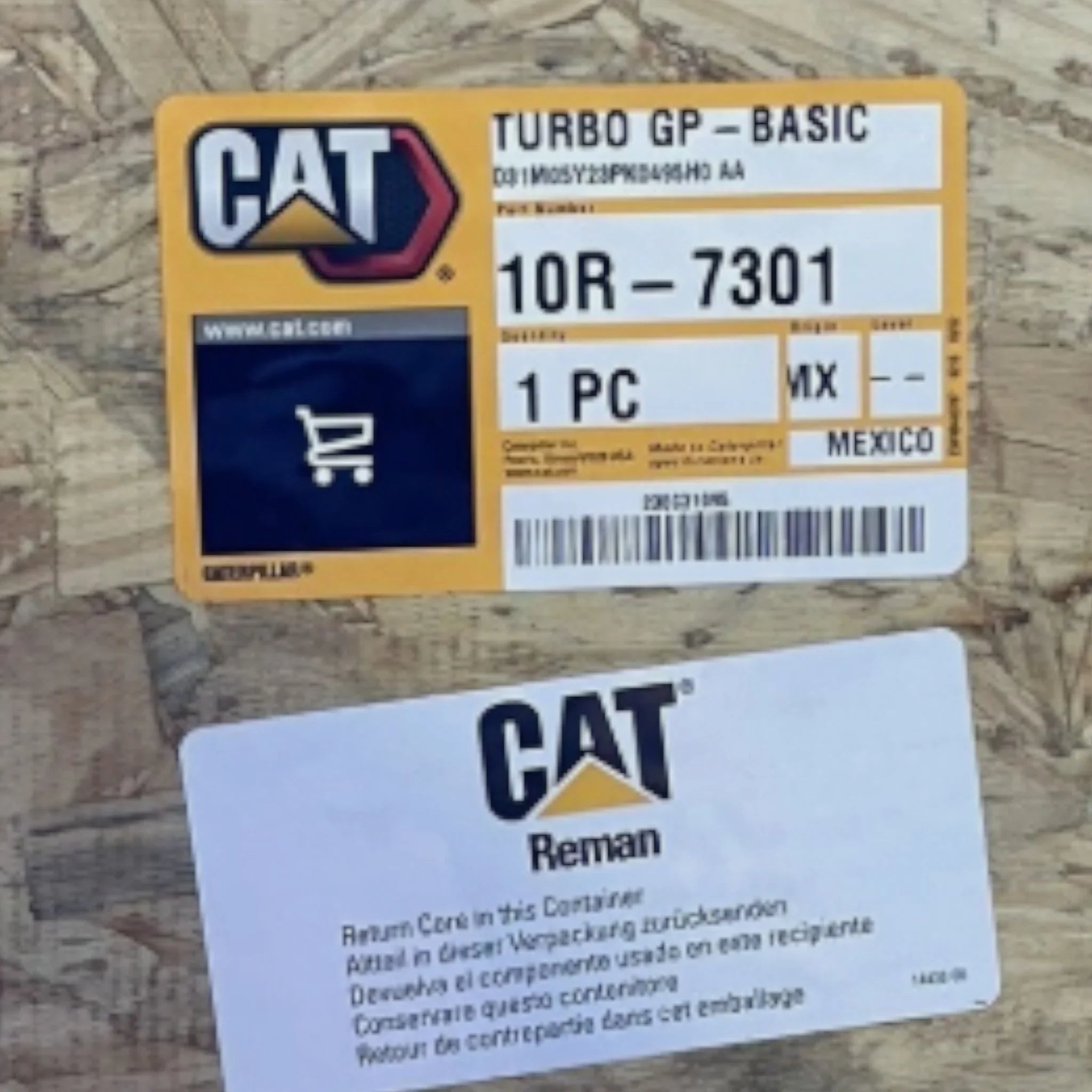 10R7301 CAT Turbo Gp B