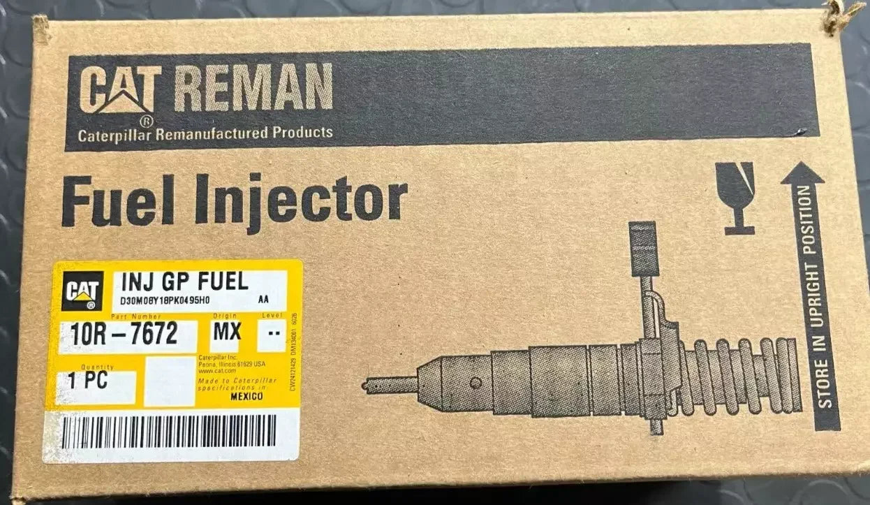 10R-7672 Genuine Caterpillar Fuel Injector