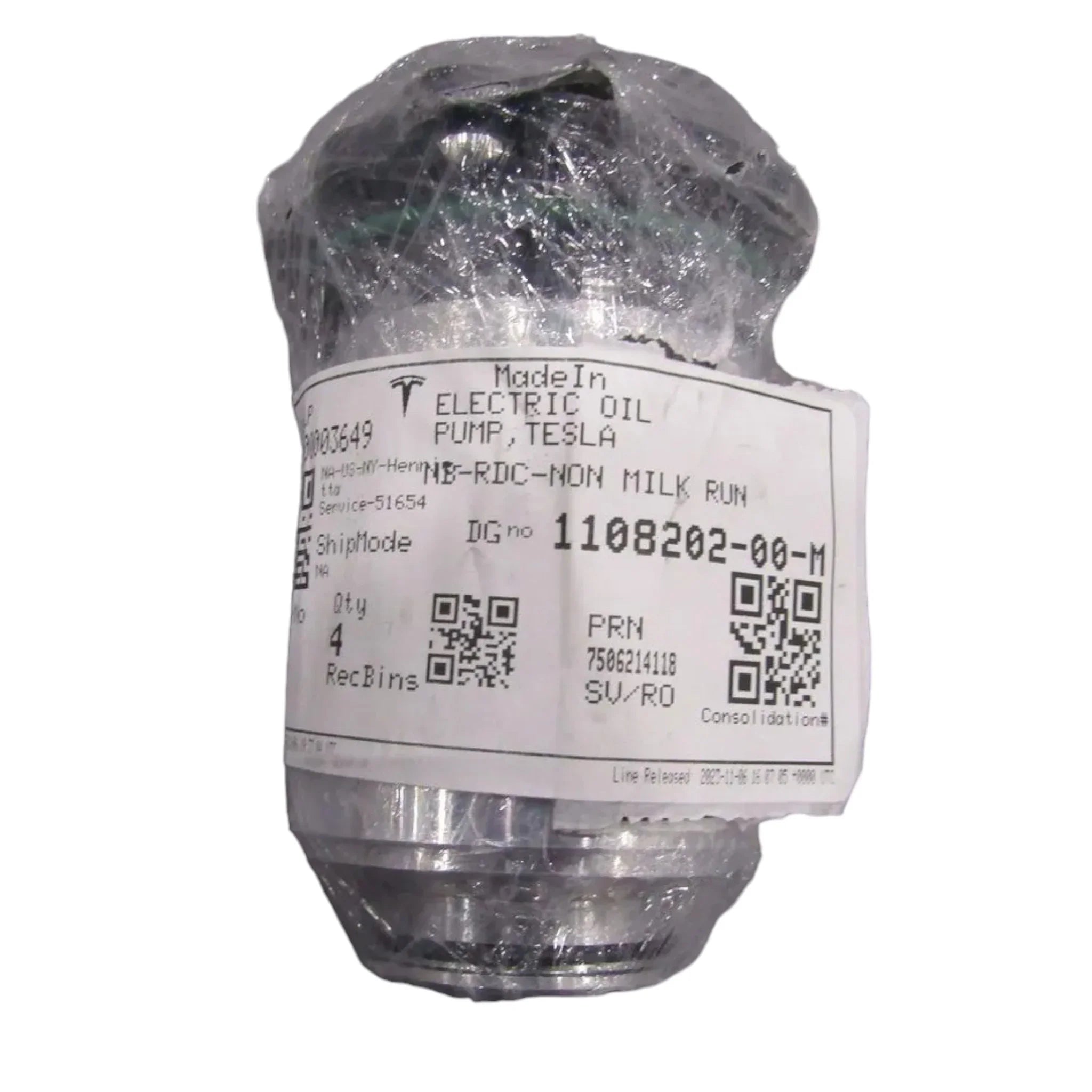 1108202-00-M Genuine Tesla Oil Circulation Pump