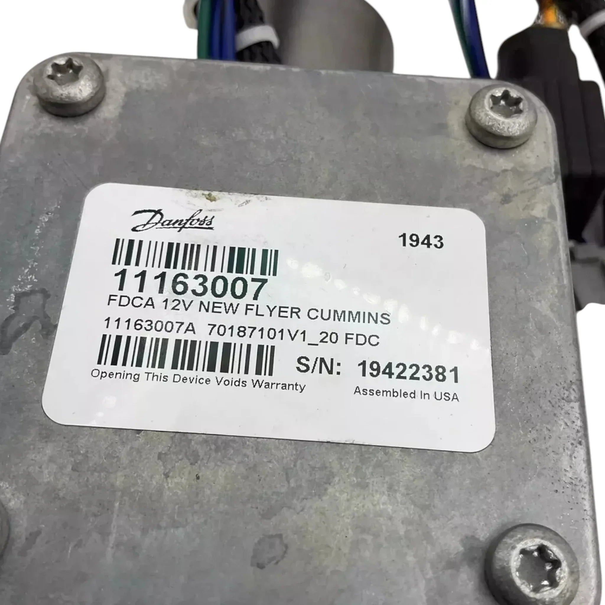 11163007 Genuine Danfoss Fan Drive Control