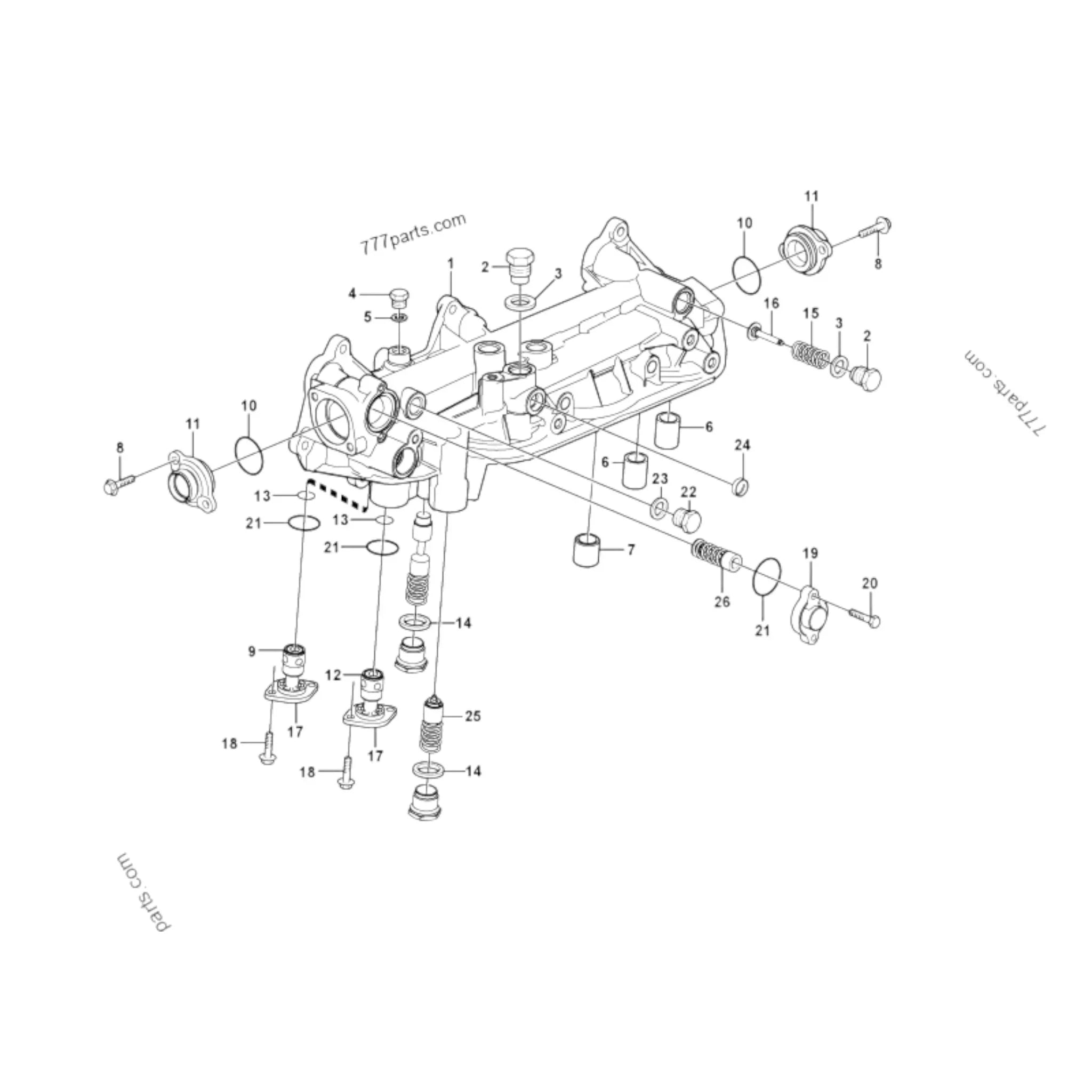 3169689 Genuine Volvo Relief Valve - Truck To Trailer