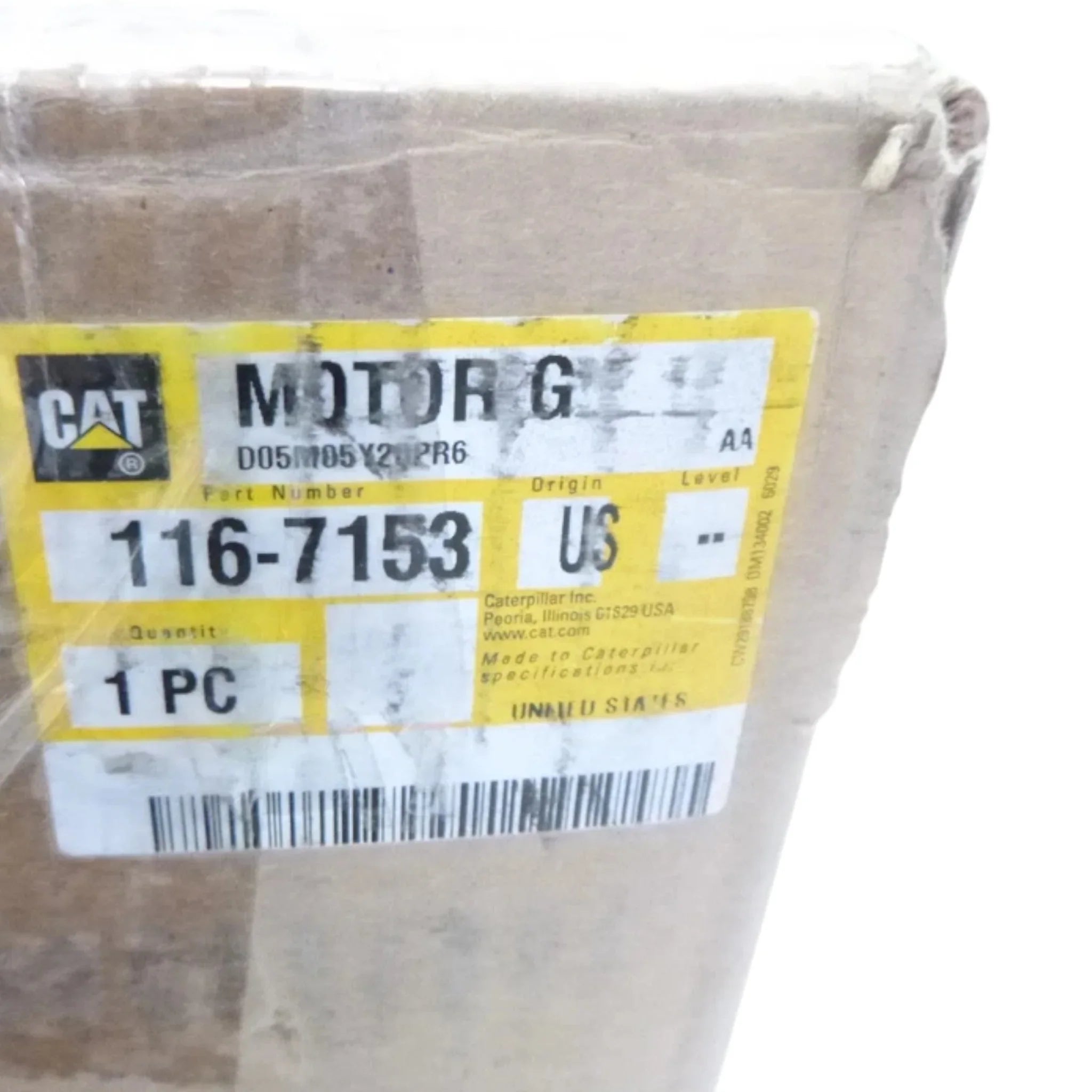 116-7153 CAT Prelubrication Motor