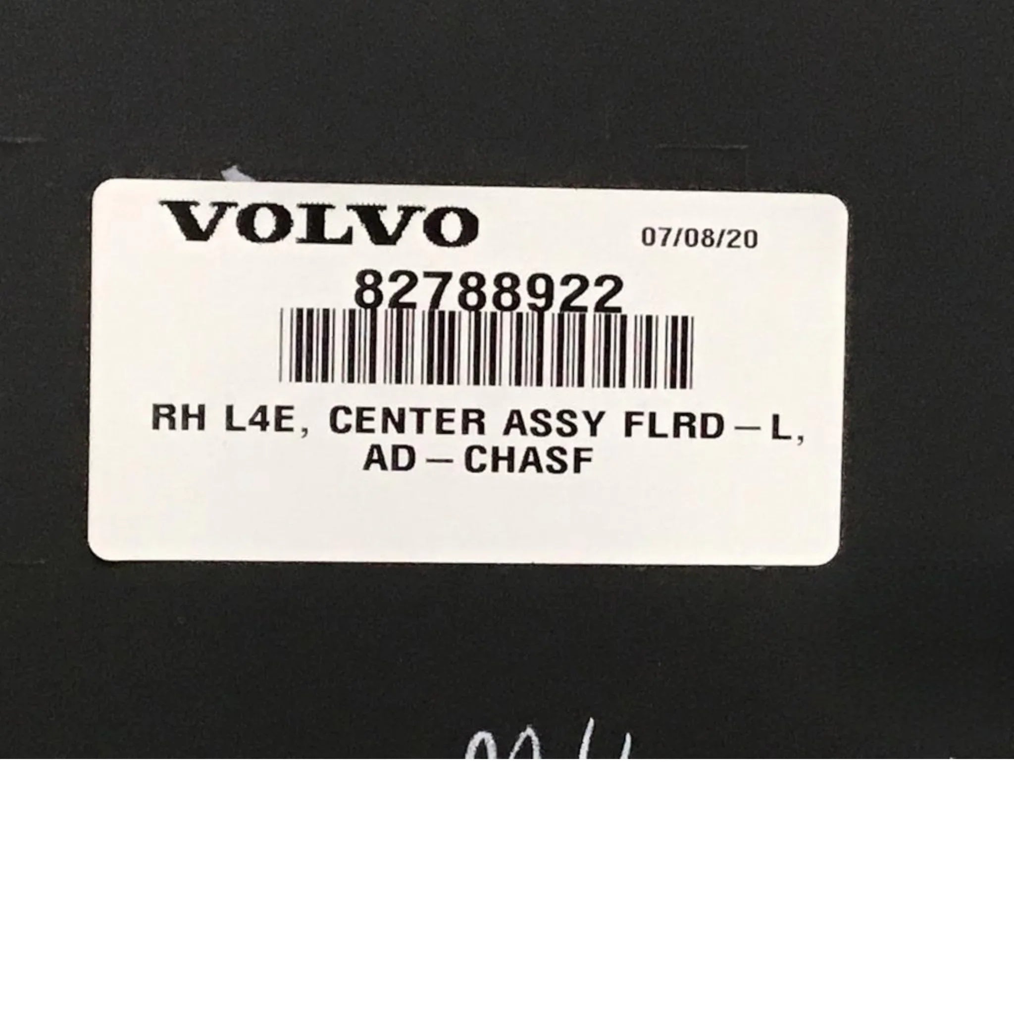82788922 Genuine Volvo Chassis Fairing - Truck To Trailer