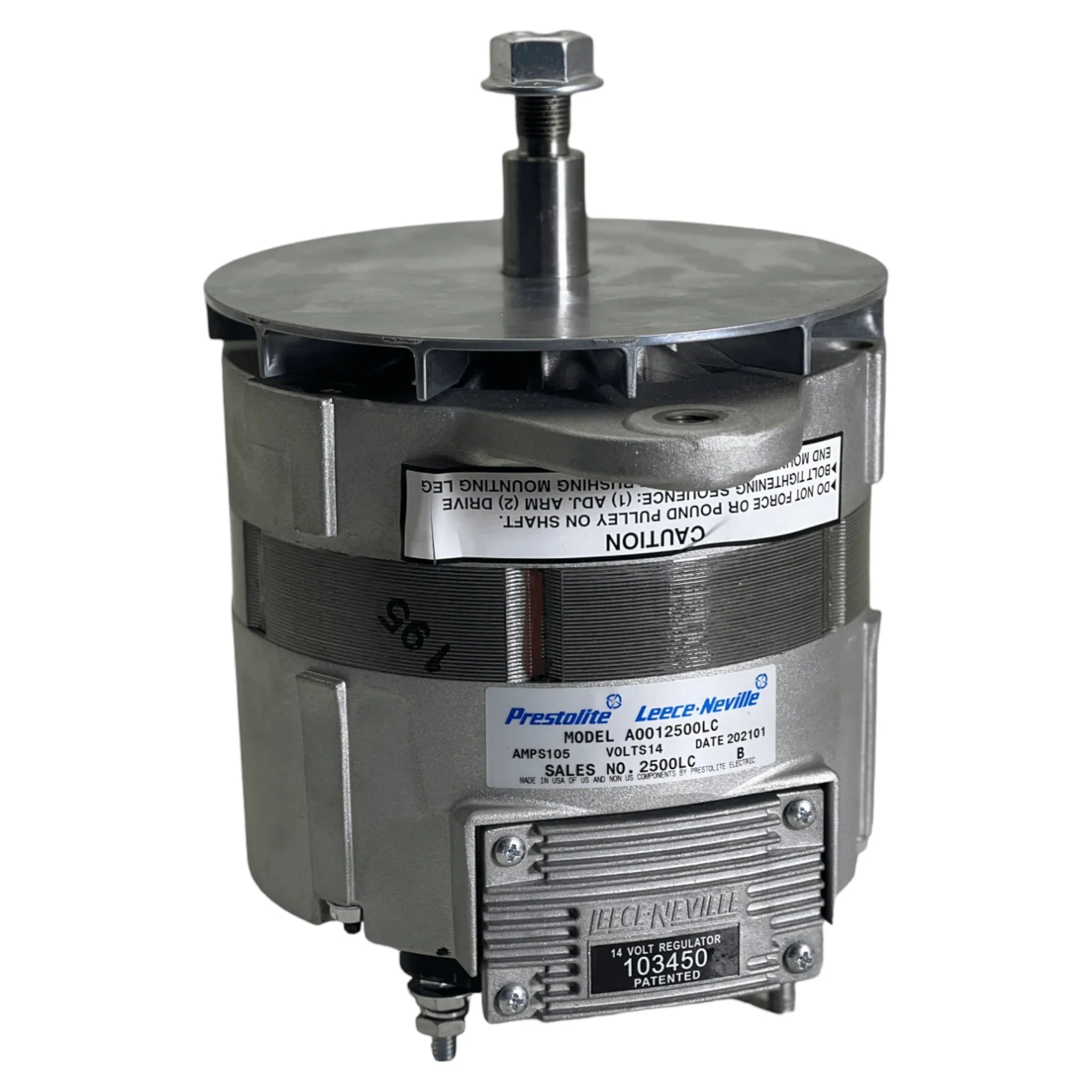 120-067-0026 D&W Alternator Leece-Neville 2500Jb