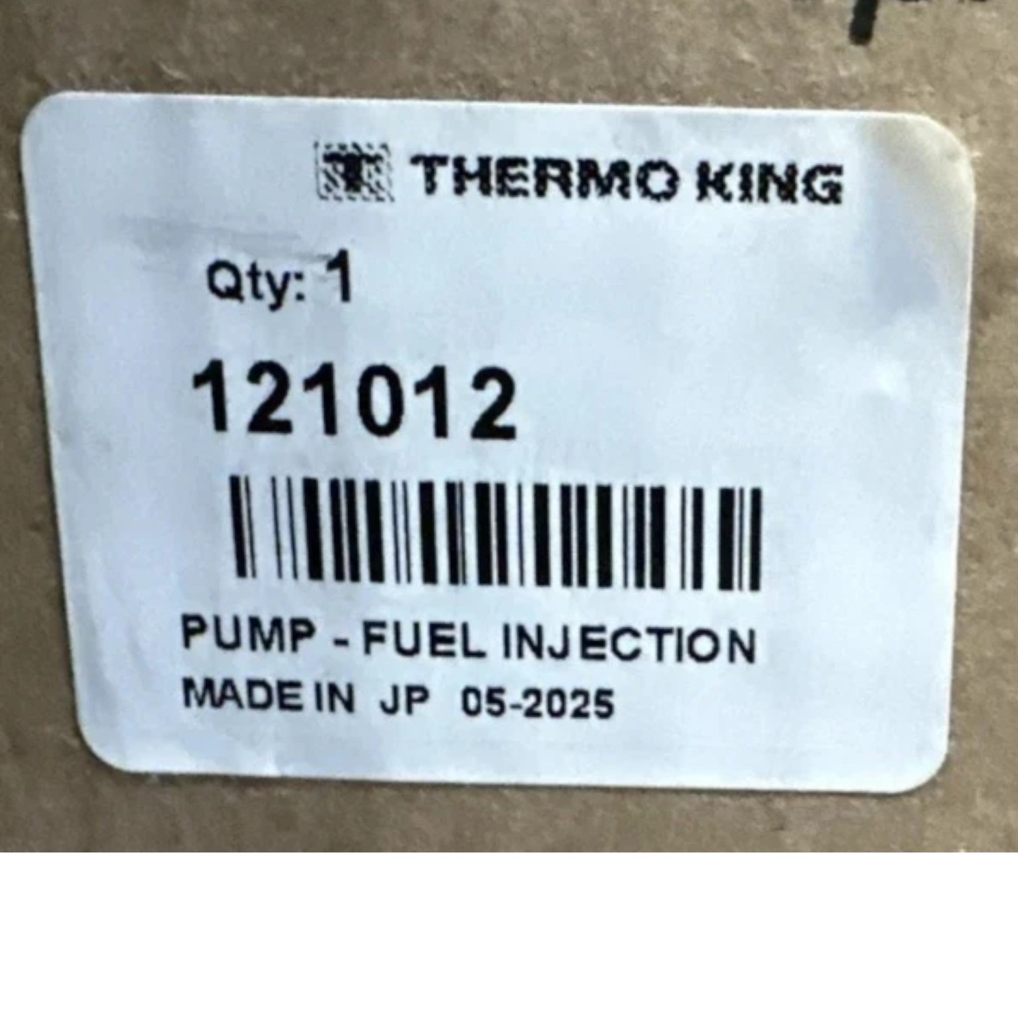 121012 Thermo King Fuel Injection Pump