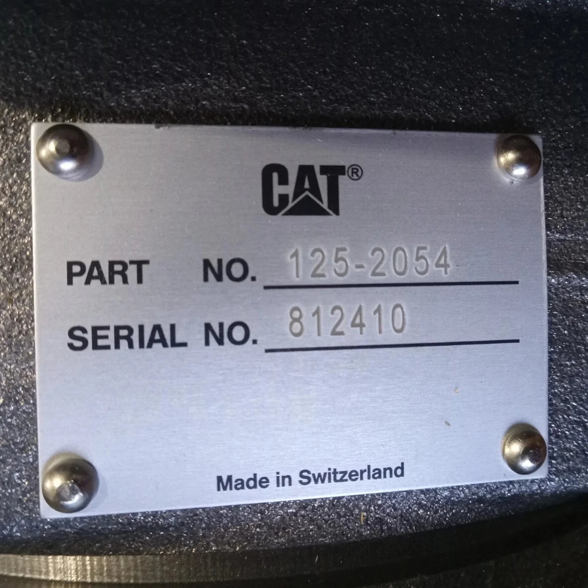 1252054 Genuine CAT Turbocharger Cartridge