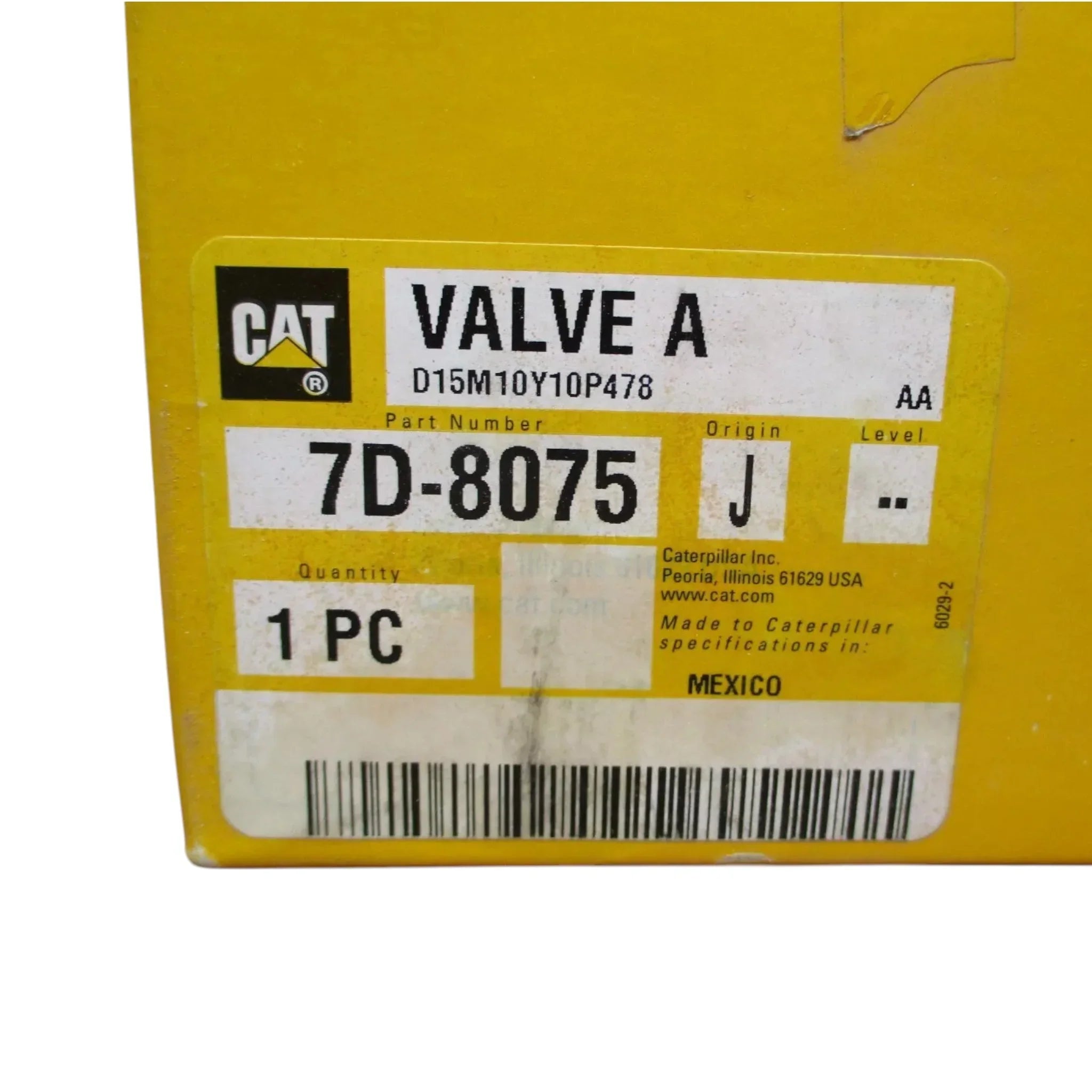 1400212 CAT Valve Assembly-Brake Control