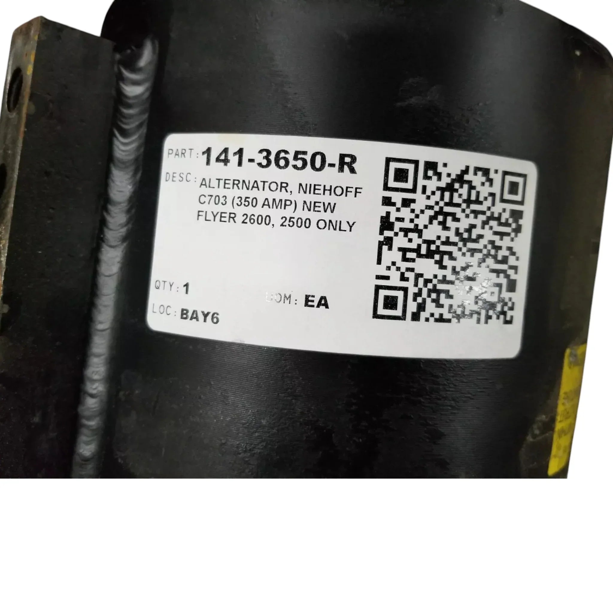 141-3650-R Genuine C.E. Niehoff Alternator 24V 350A