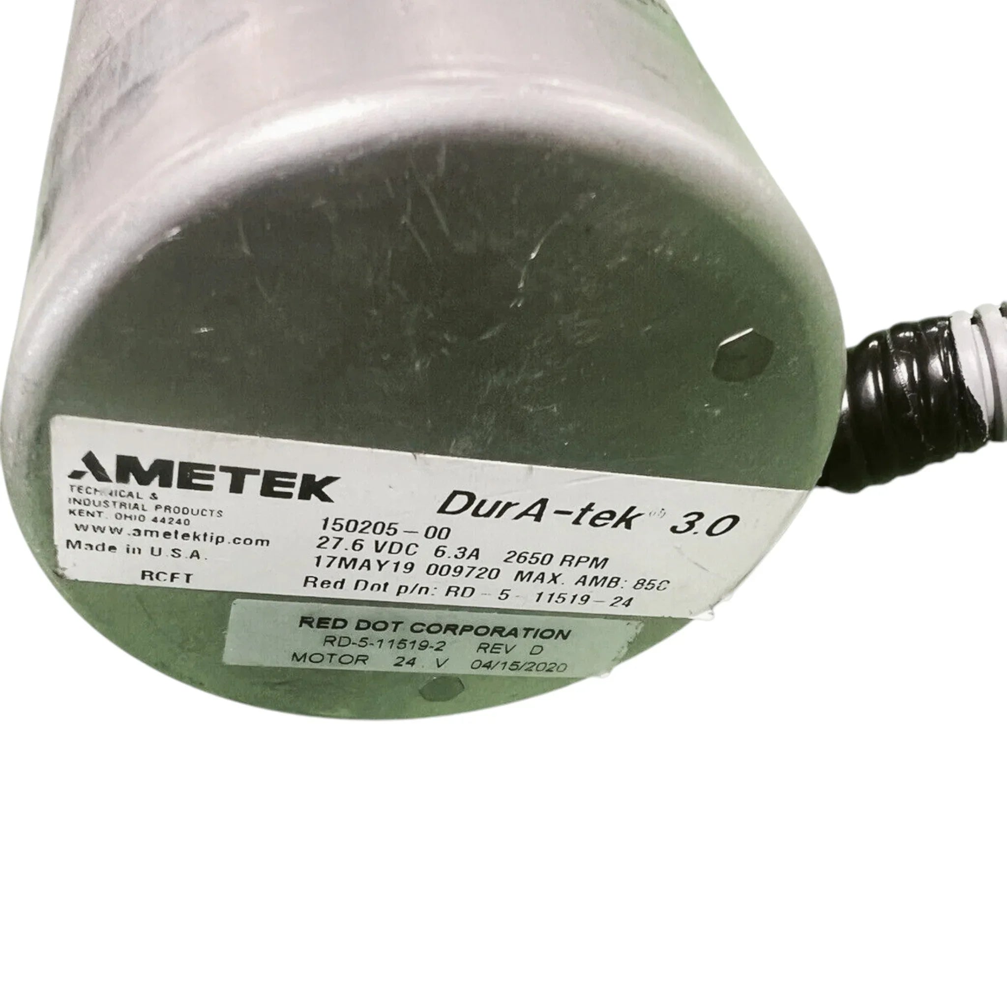 150205-00 Genuine Ametec Motor 27.6V 6.3A