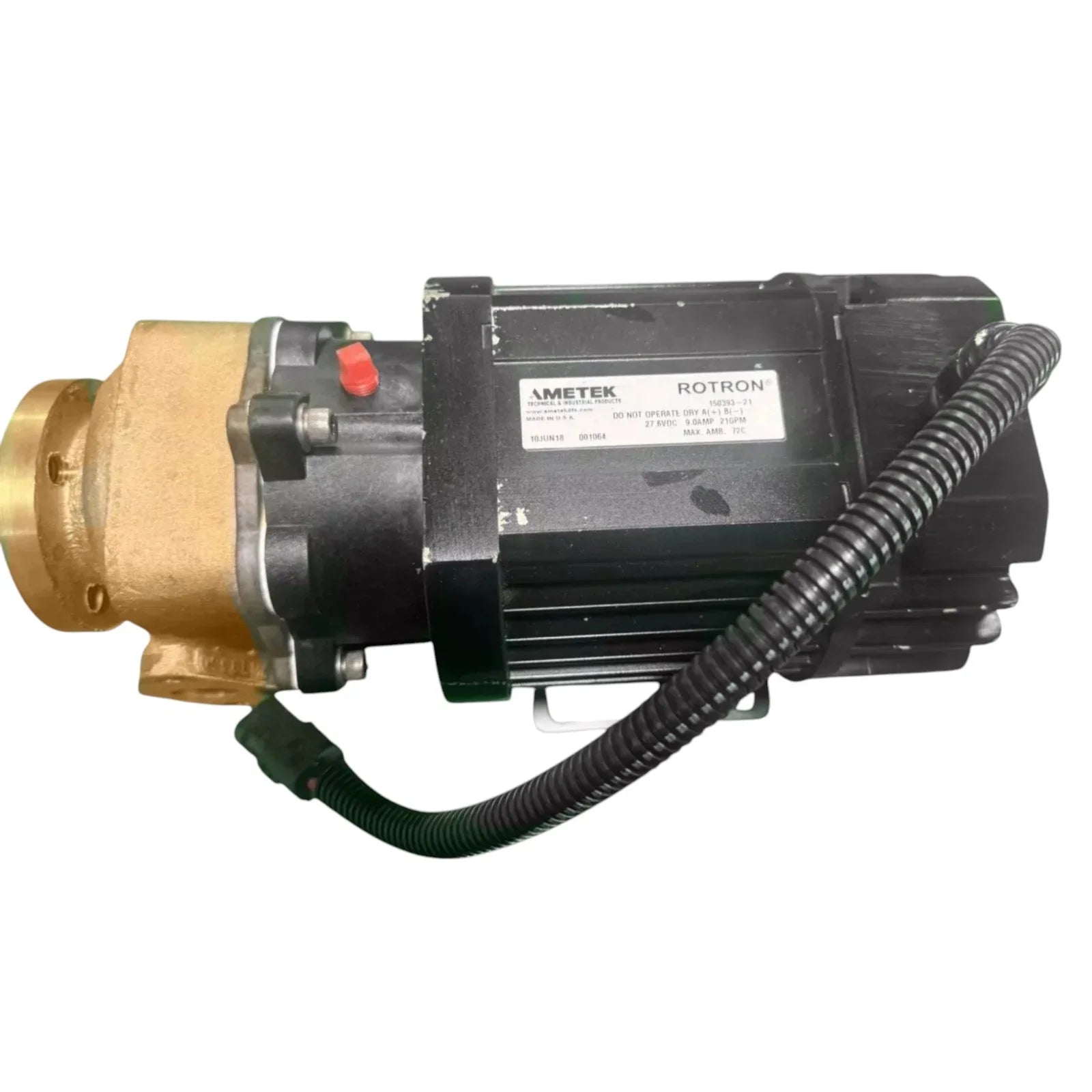 150393-21 Genuine Ametek Blower Motor 27.6V 9A