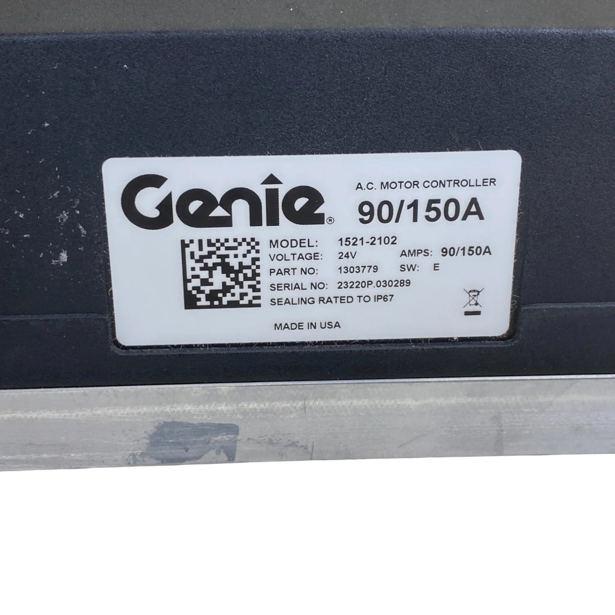 1521-2102 Genuine Genie AC Motor Controller 24V 90A 150A