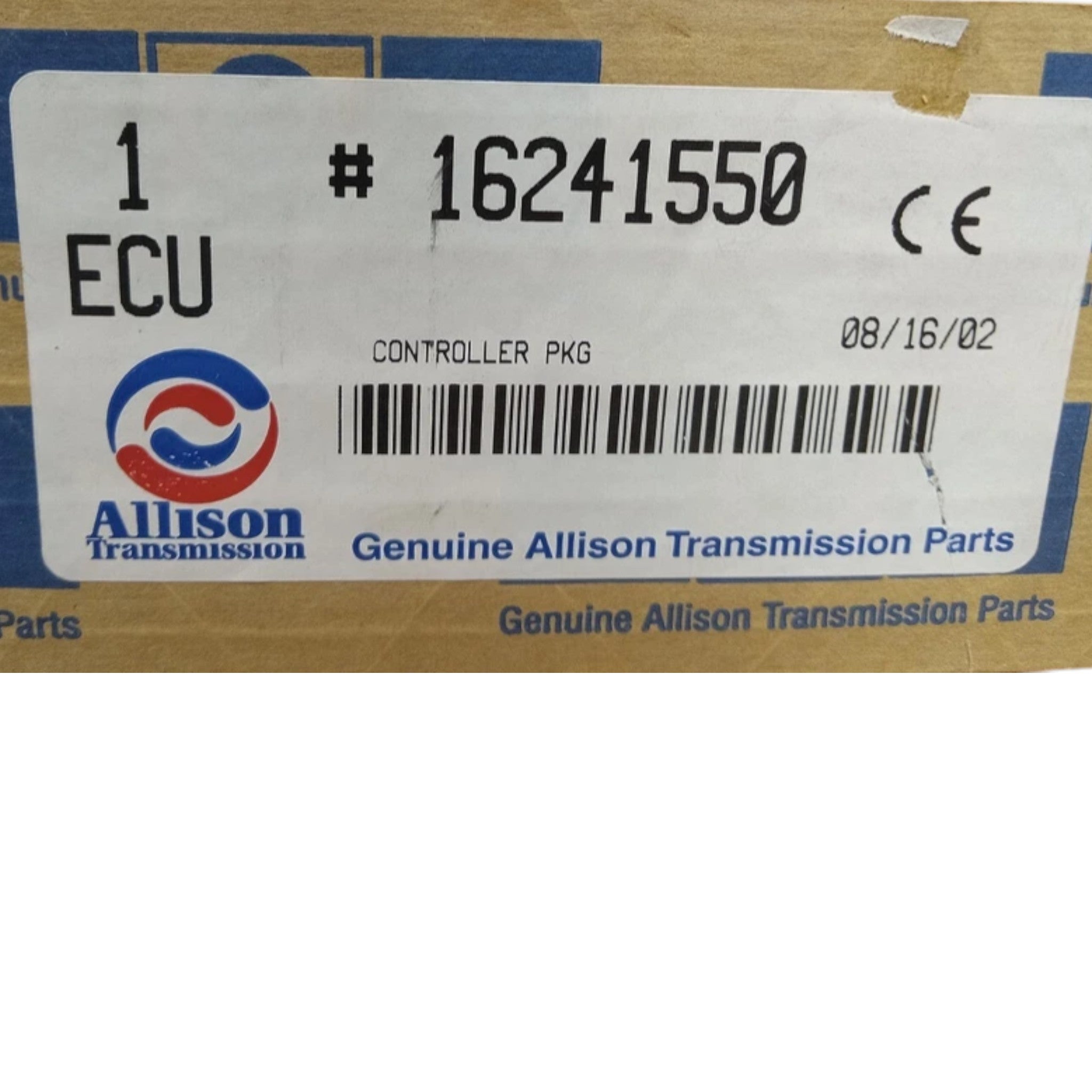 16241550 Genuine Allison ECU Controller Package