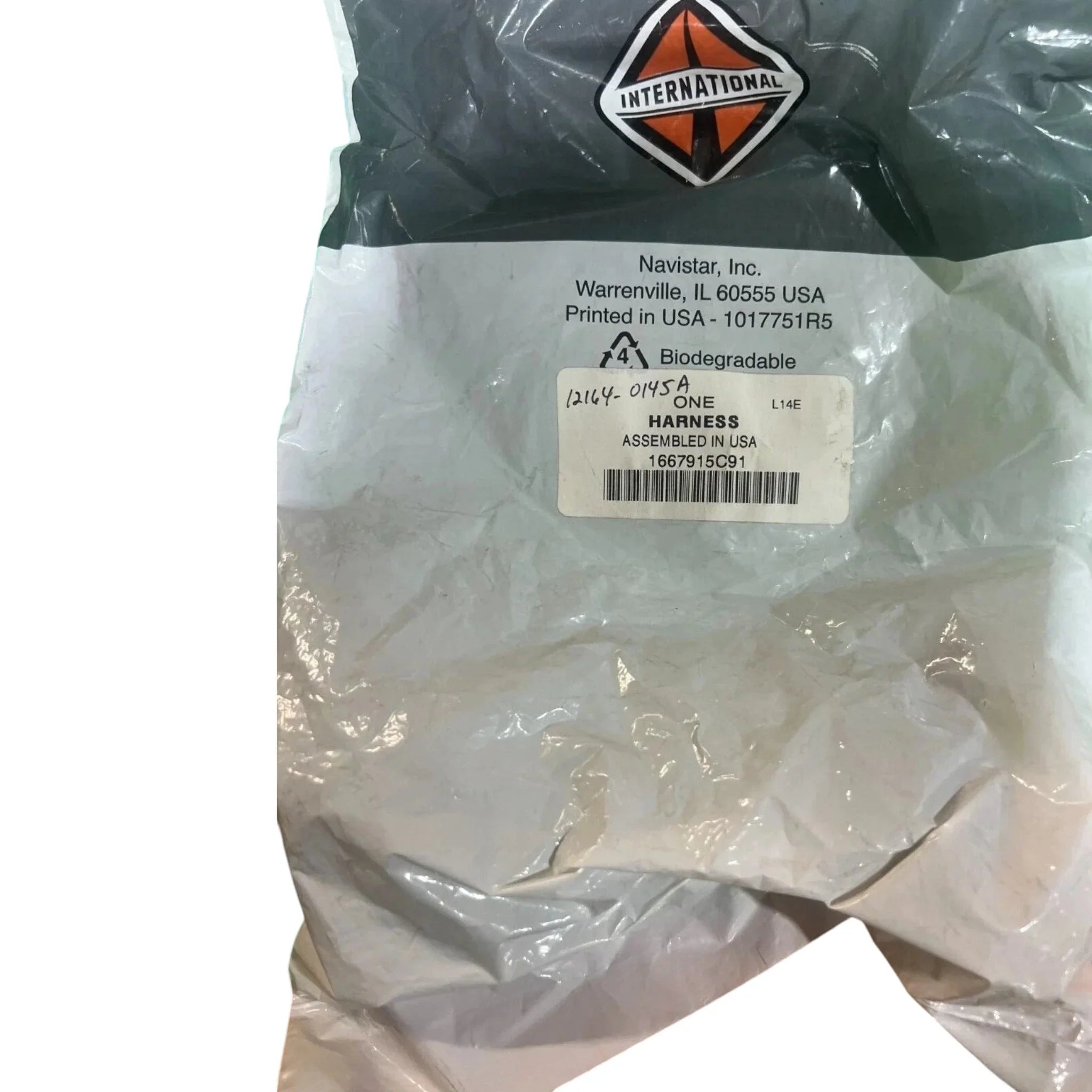 1667915C91 Genuine International Left Side Mirror Harness