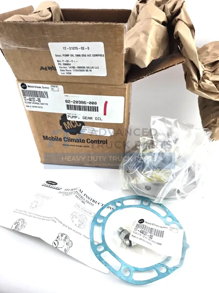 17-44137-00 Carrier Transicold Compressor Gear Oil Pump