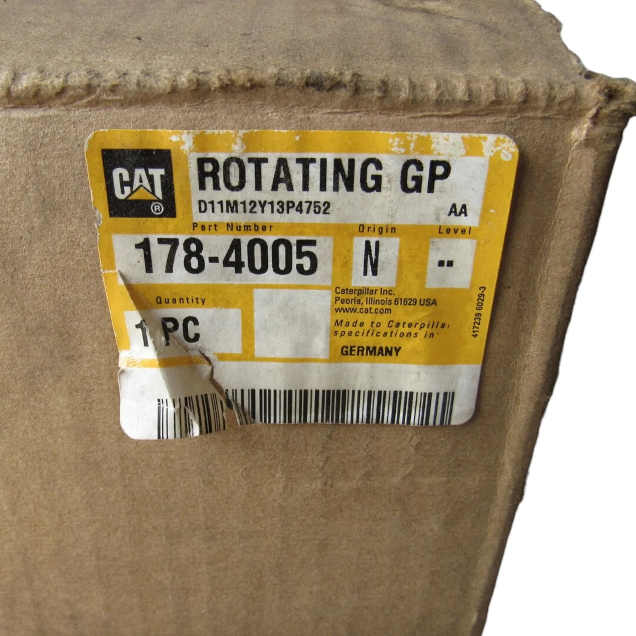 1784005 Genuine CAT Piston Motor Rotating