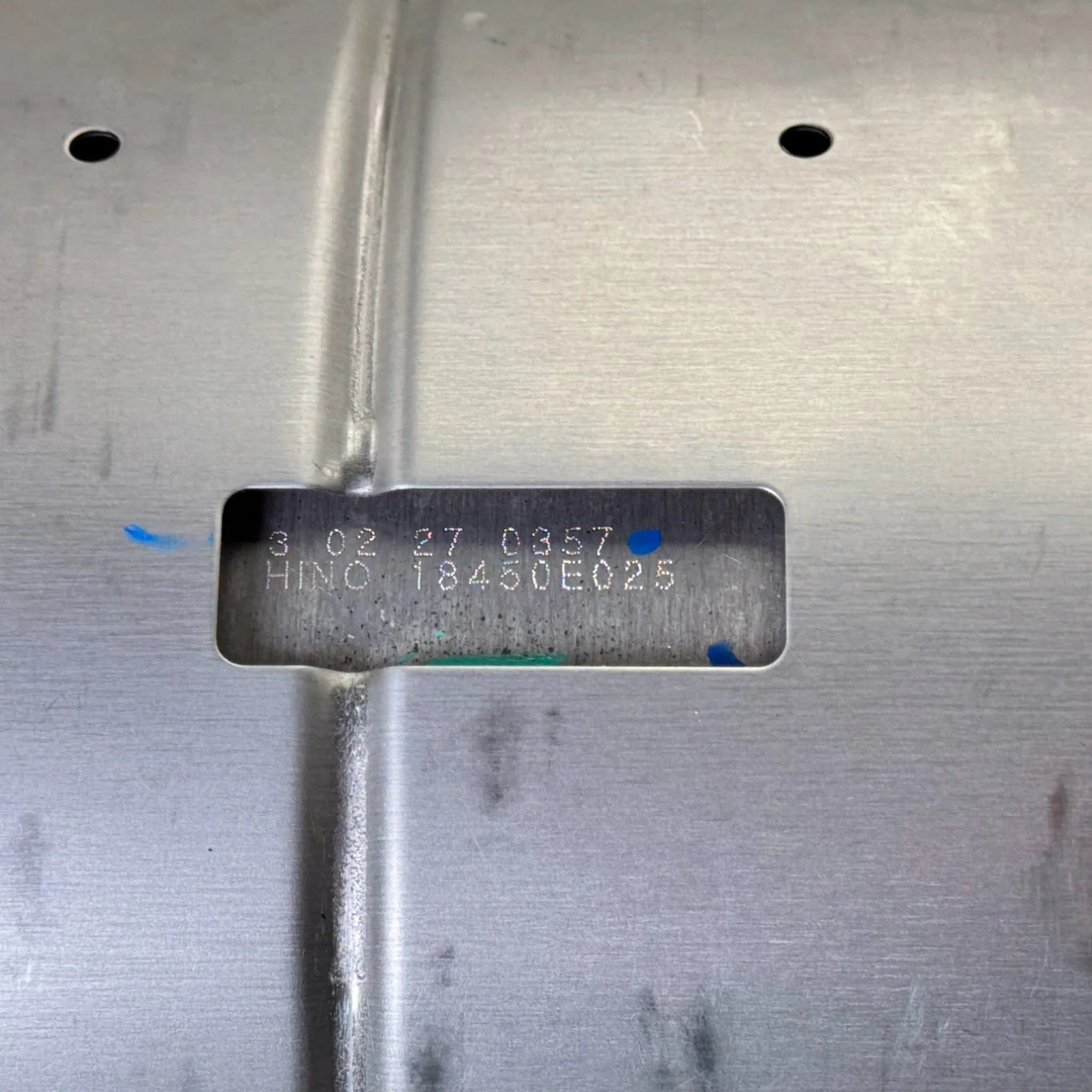 18040E0030 Genuine Hino Exhaust Pipe Converter