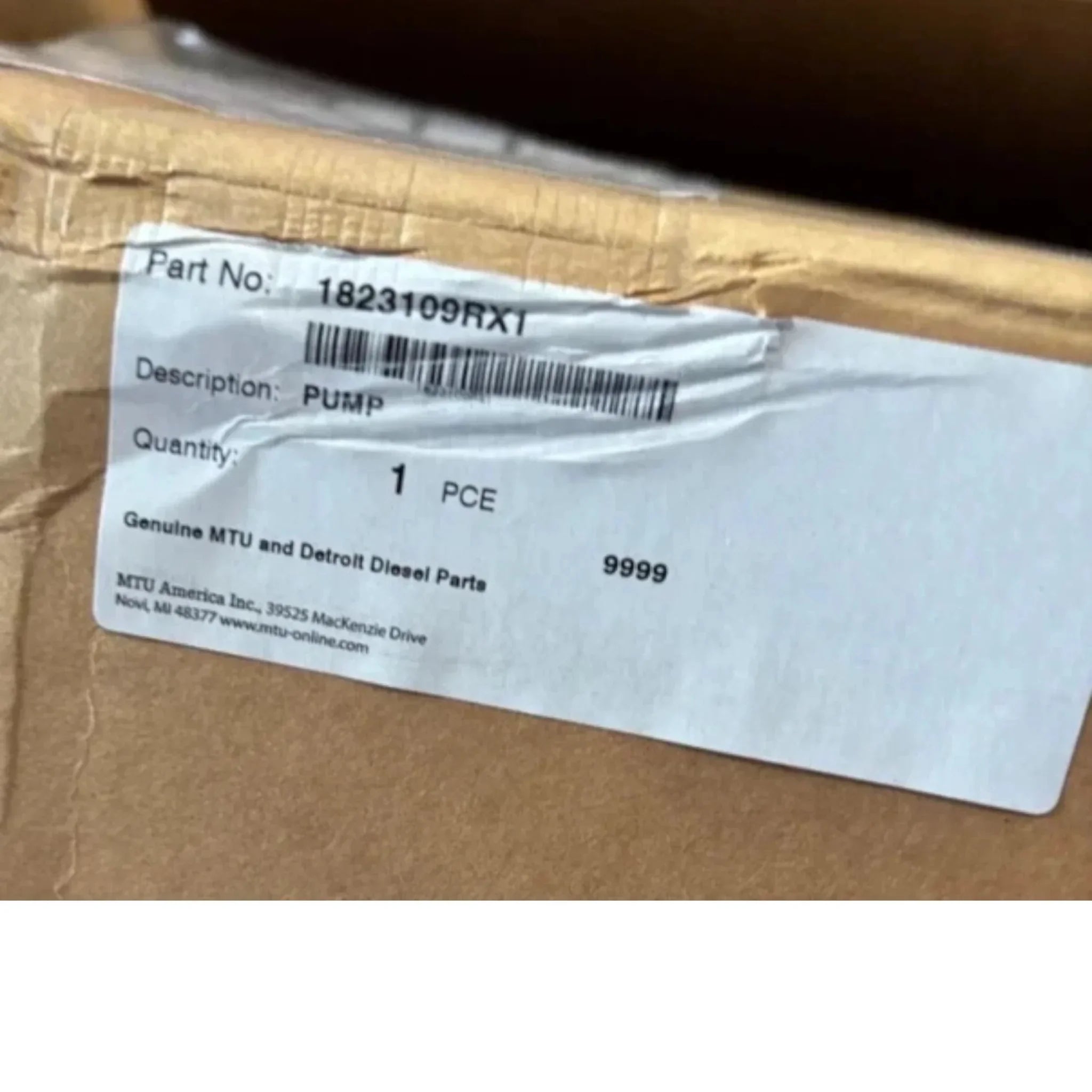 1823109RX1 Genuine International Injection Pump