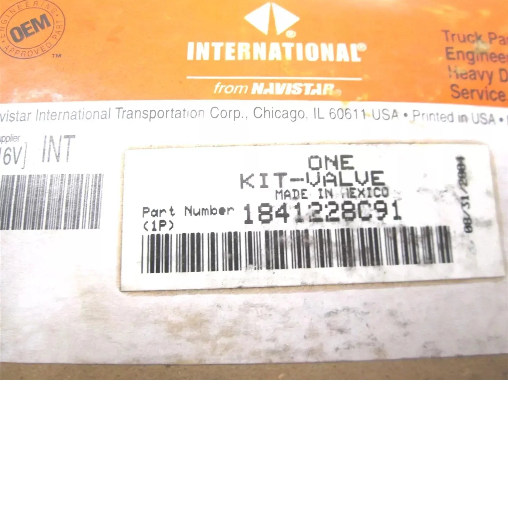 1838525C1 International Control Solenoid Valve Kit