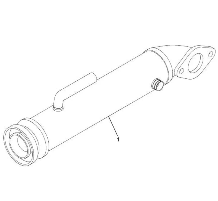 1840700C97 Genuine International Kit EGR Cooler