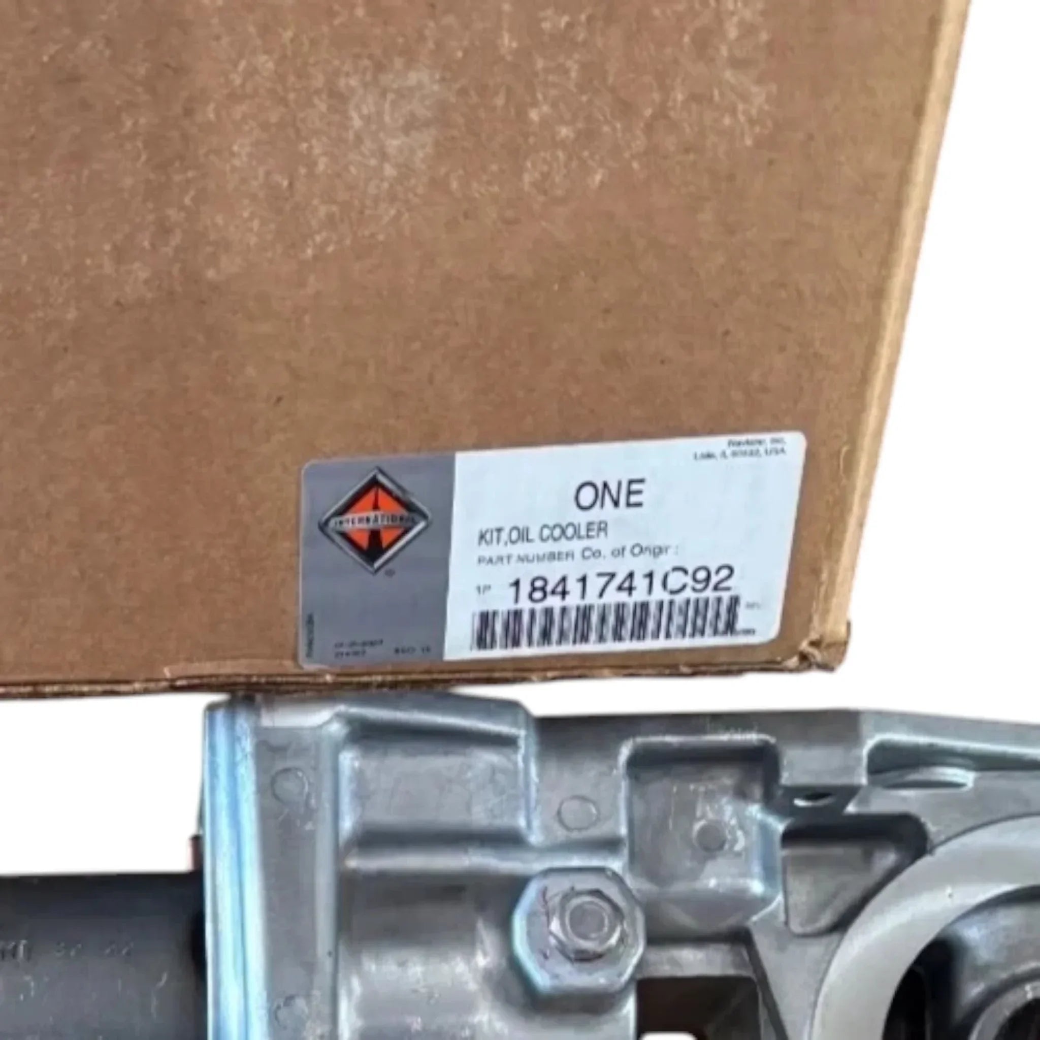 1841741C91 Genuine International Oil Cooler Kit