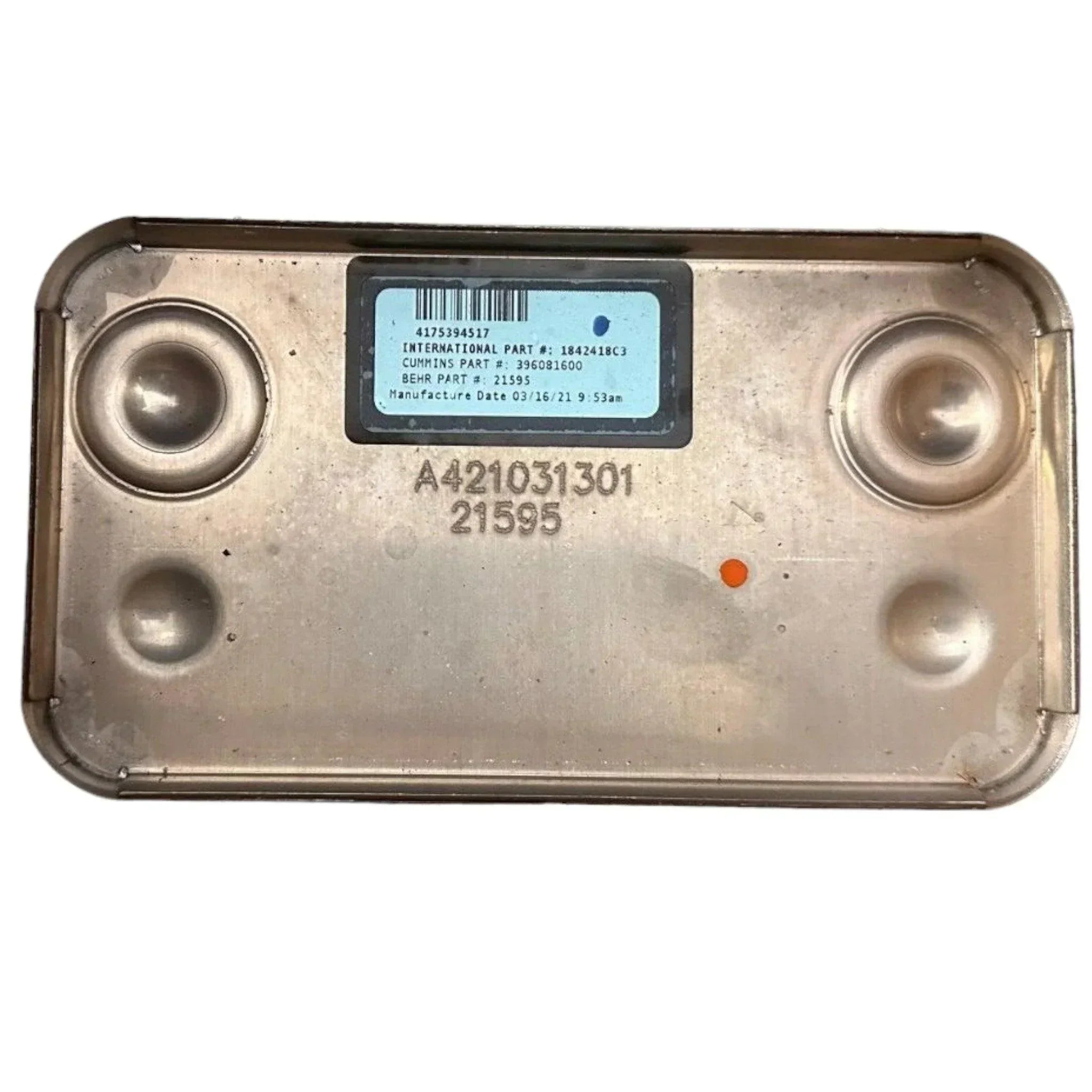 1842530C91 Genuine International Oil Cooler Heat Exchanger Kit