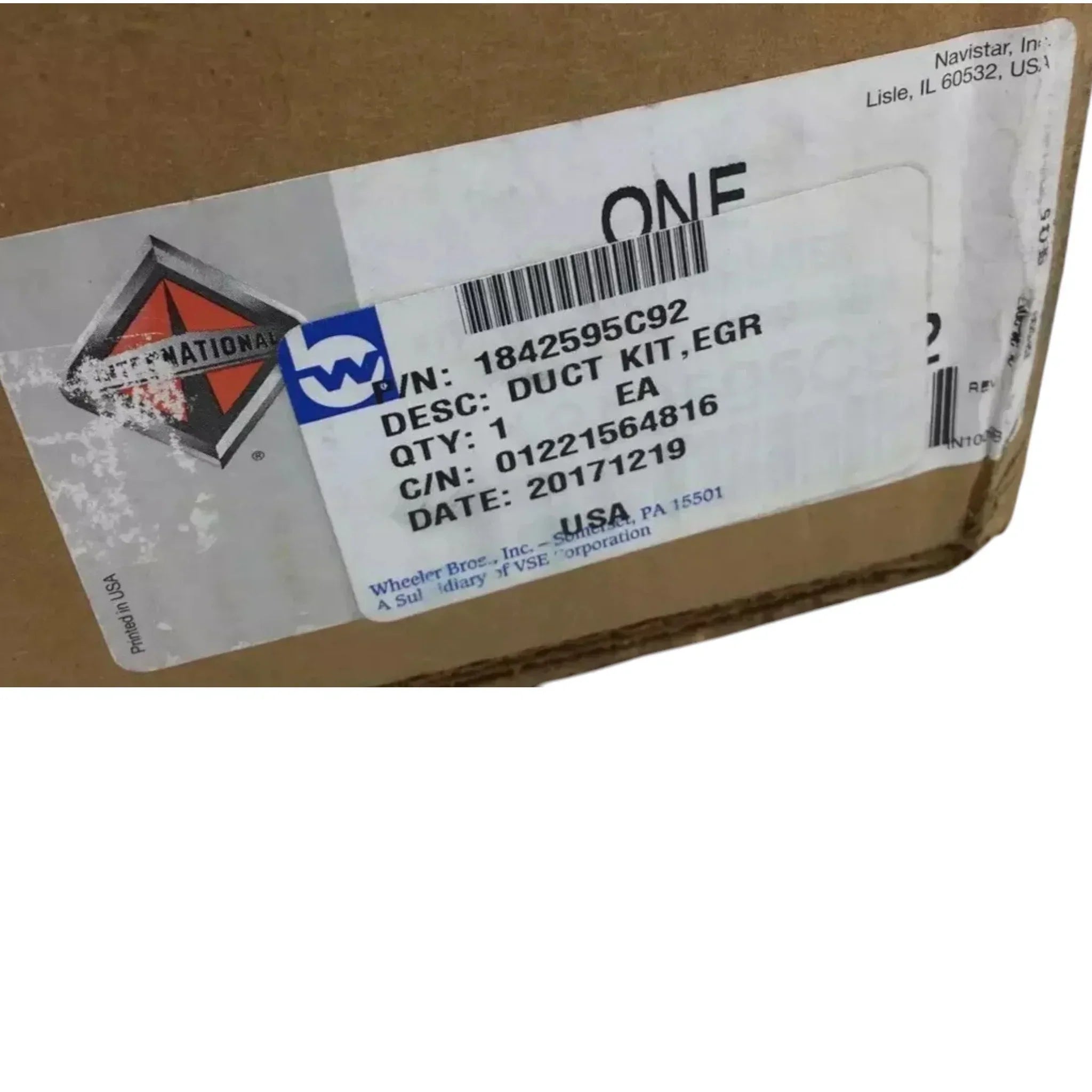 1845068C3 Genuine International EGR Mixer Kit