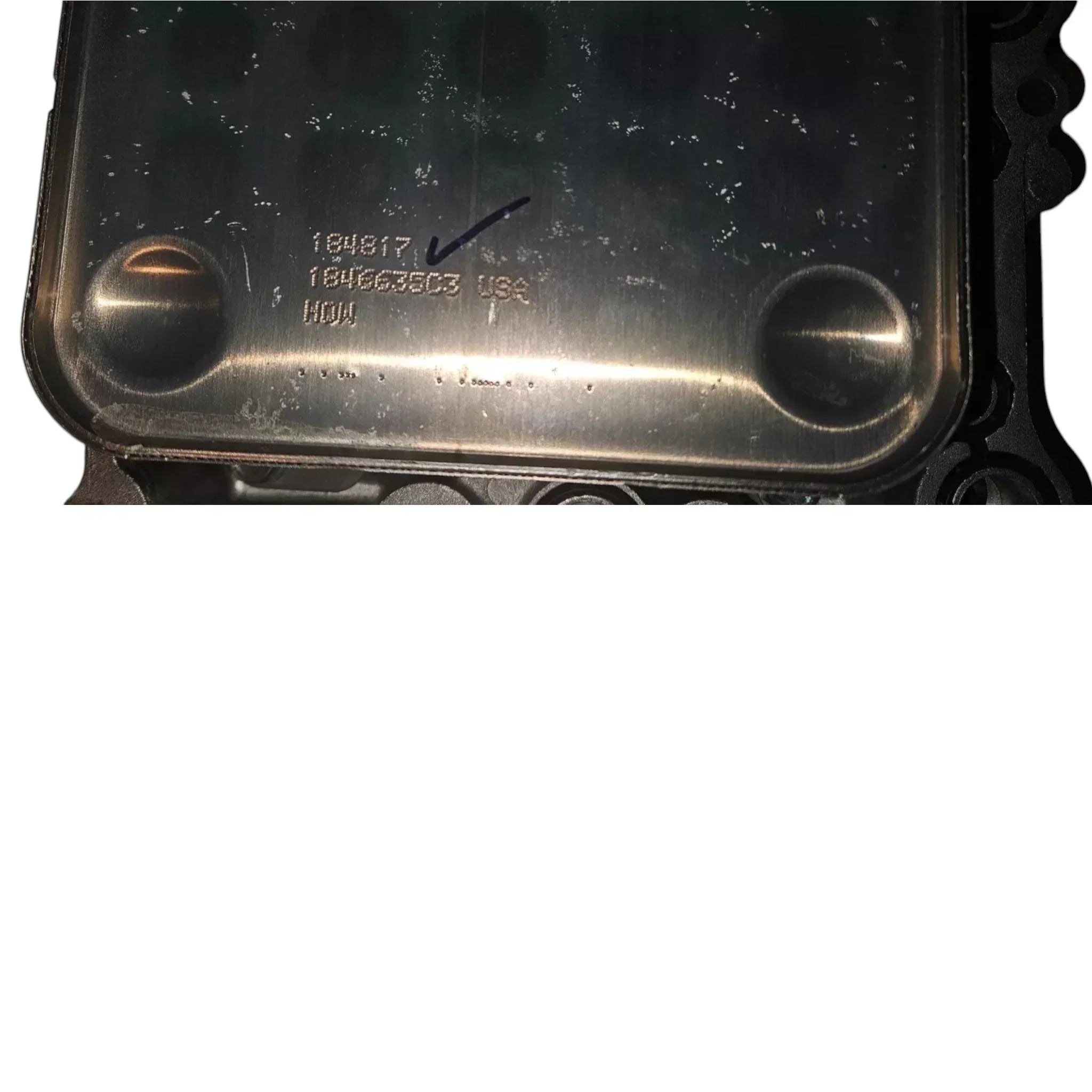 1846635C1 Genuine International Oil Cooler Cover