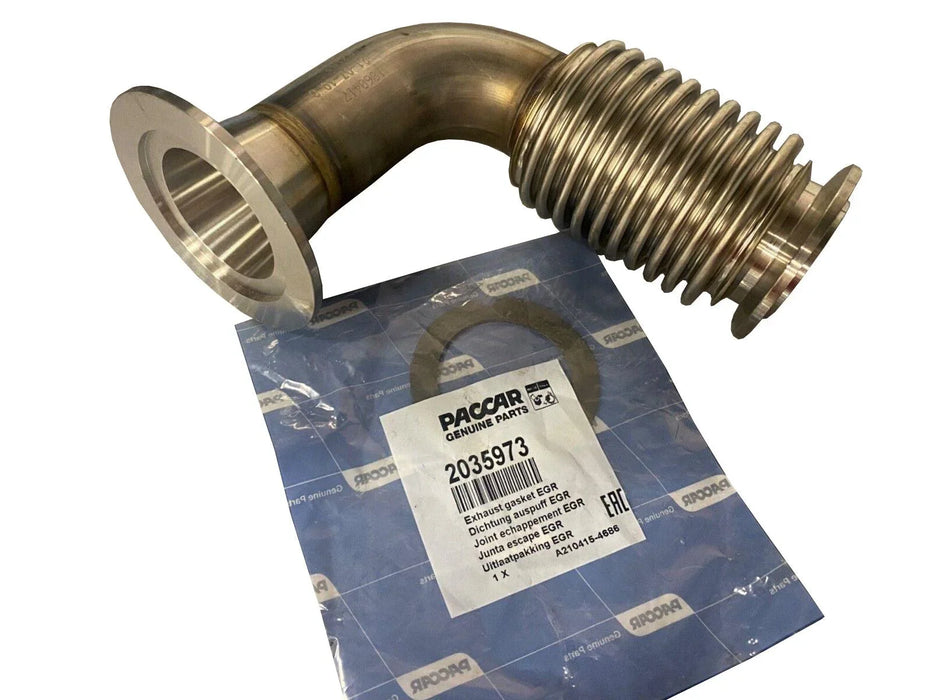 1860417Pe Genuine Paccar Pipe - Flexible Egr Valve To Cooler