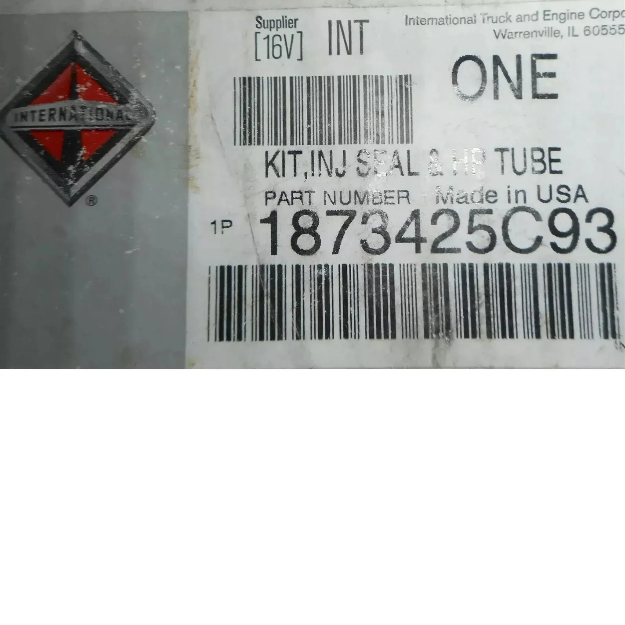 1873425C92 Genuine International Injection Line