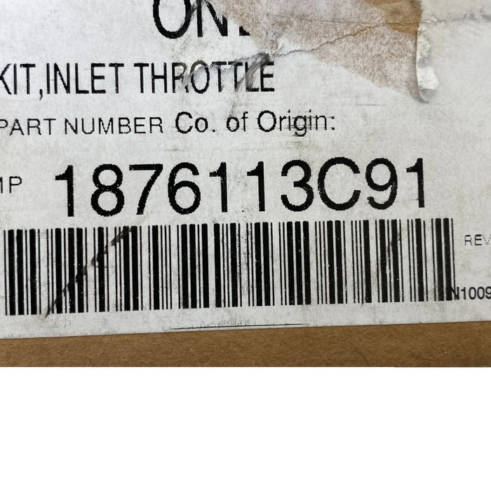 1876113C91 Genuine International Throttle Inlet Valve